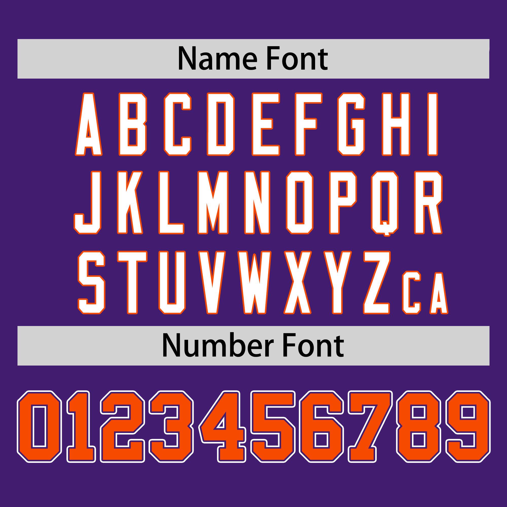 Custom Purple Orange Personalized Half Stripe Design Authentic Baseball Jersey