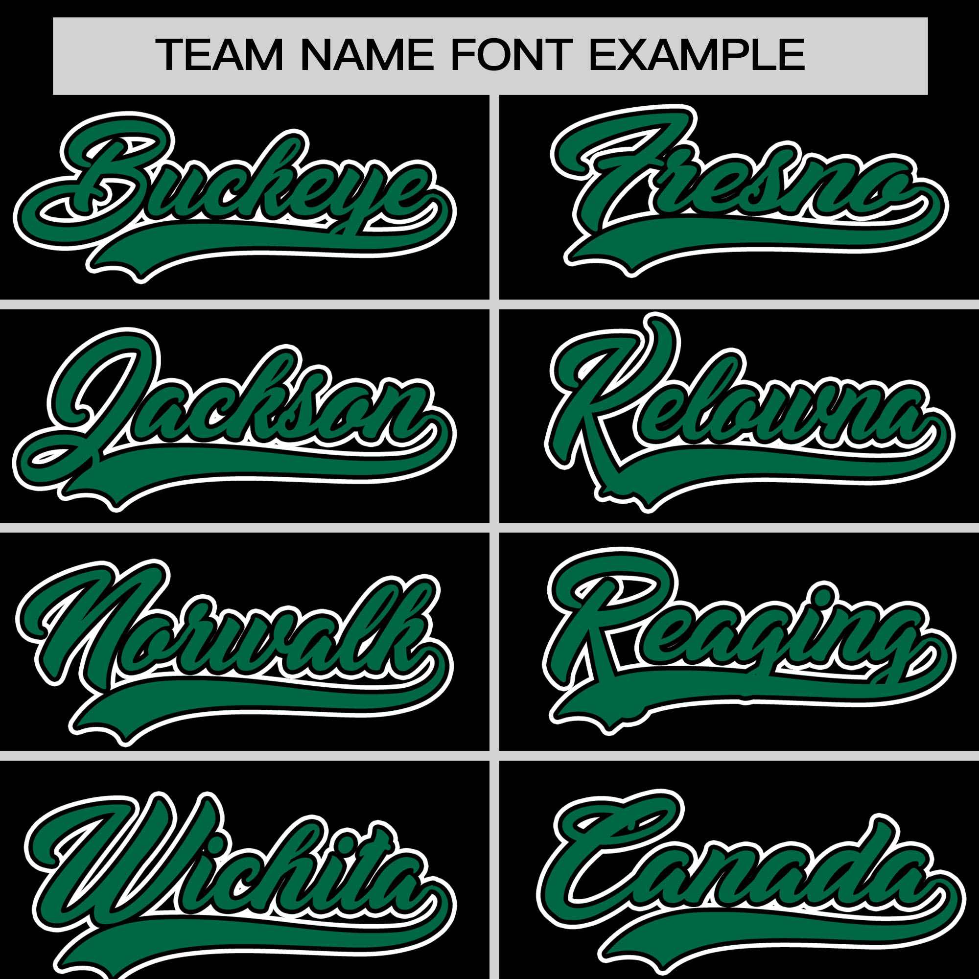 Custom Black Kelly Green Personalized Half Stripe Design Authentic Baseball Jersey