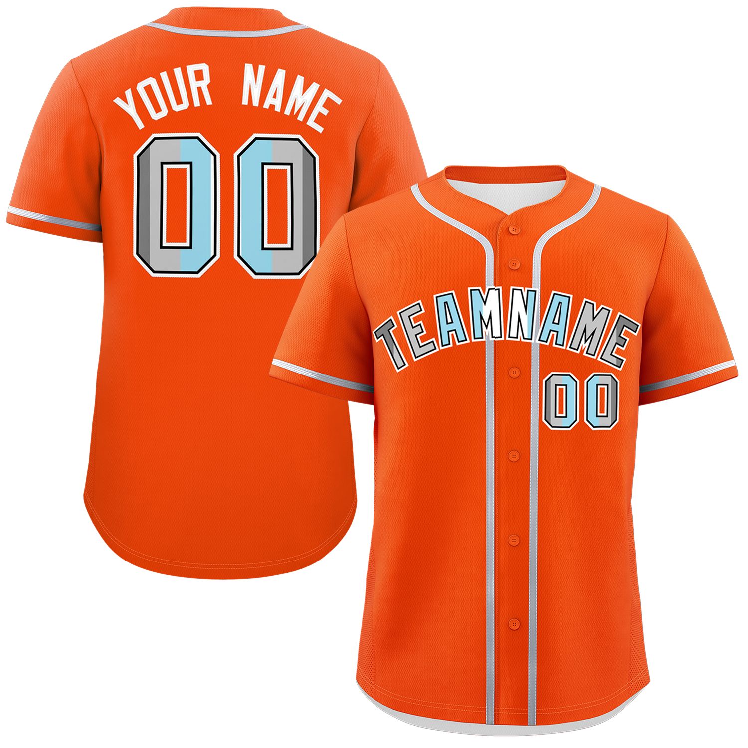 Custom Orange Demiboy For Pride Month Classic Style Authentic Baseball Jersey