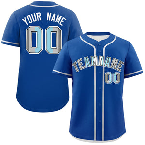 Custom Royal Demiboy For Pride Month Classic Style Authentic Baseball Jersey