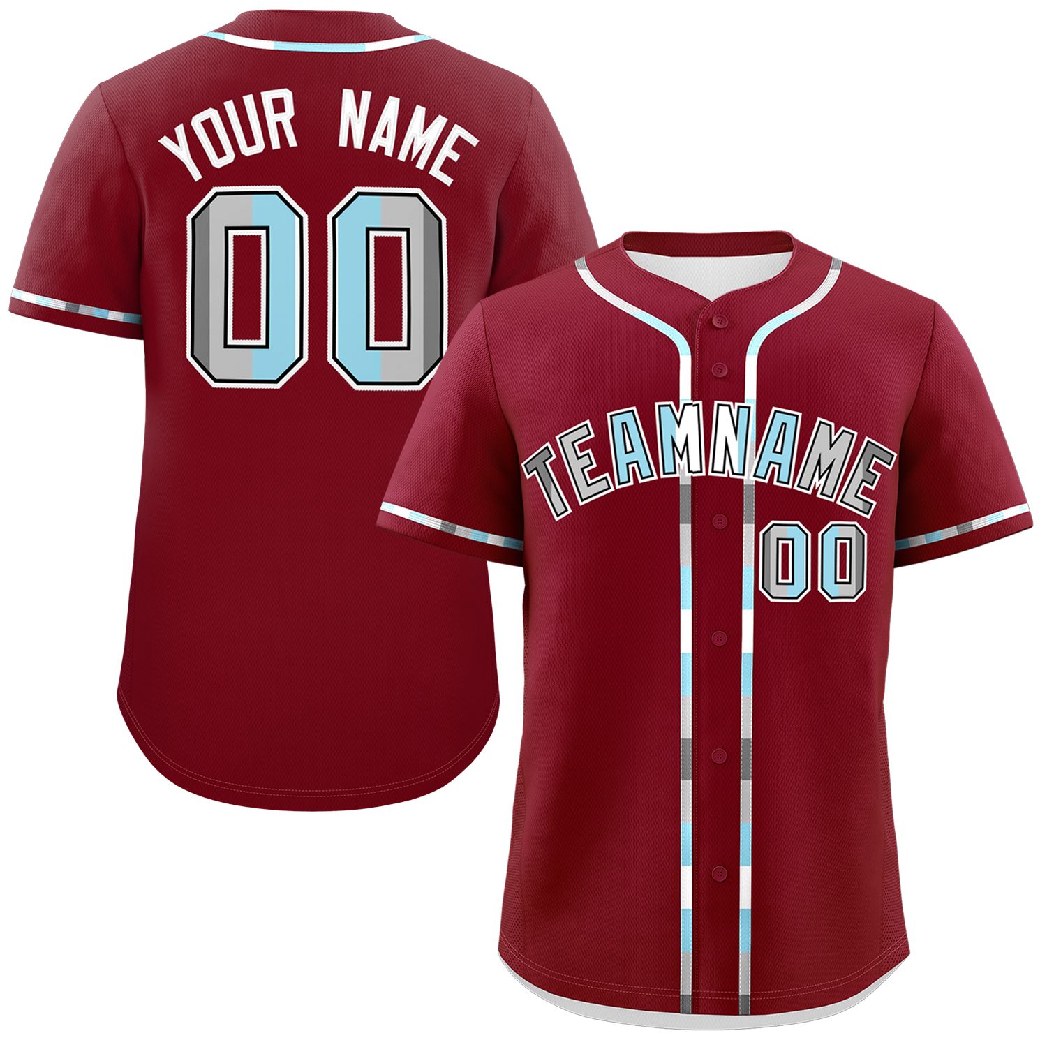 Custom Crimson Demiboy For Pride Month Classic Style Authentic Baseball Jersey