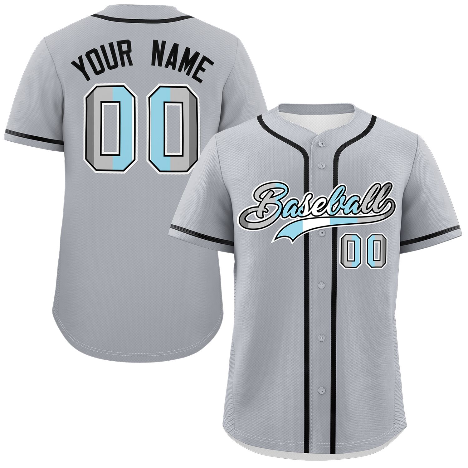 Custom Gray Demiboy For Pride Month Classic Style Authentic Baseball Jersey