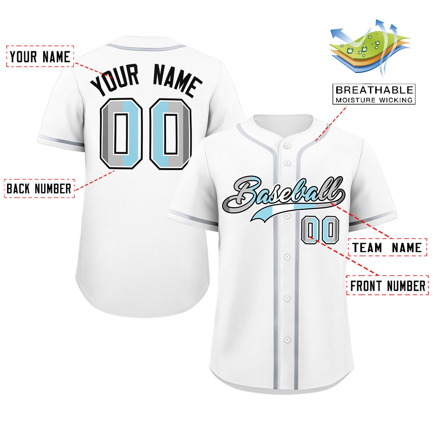 Custom White Demiboy For Pride Month Classic Style Authentic Baseball Jersey