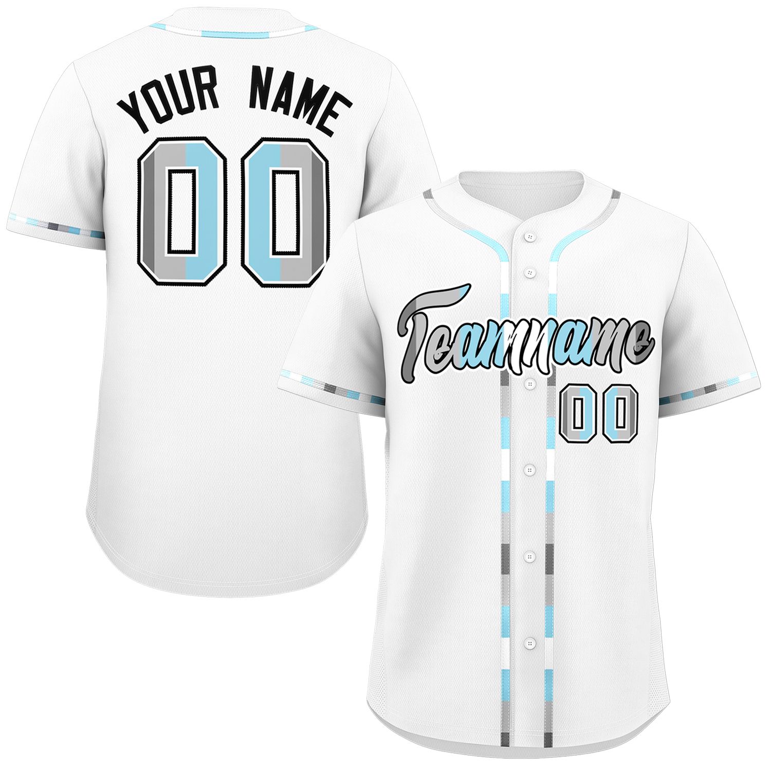 Custom White Demiboy For Pride Month Classic Style Authentic Baseball Jersey