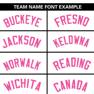 Custom White Pink Personalized Flame Graffiti Pattern Authentic Baseball Jersey