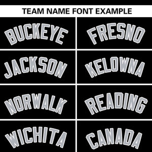 Custom Black Gray Personalized Flame Graffiti Pattern Authentic Baseball Jersey