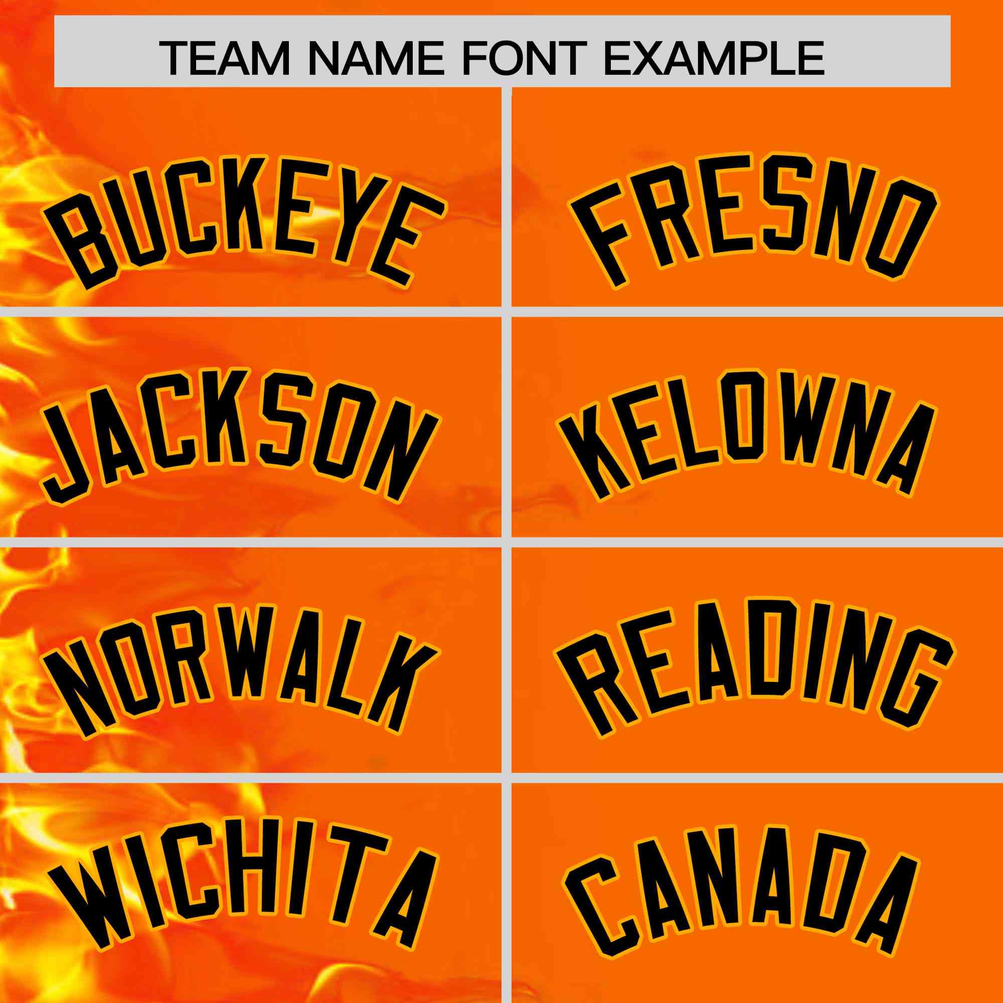 Custom Orange Personalized 3D Flame Design Authentic Baseball Jersey