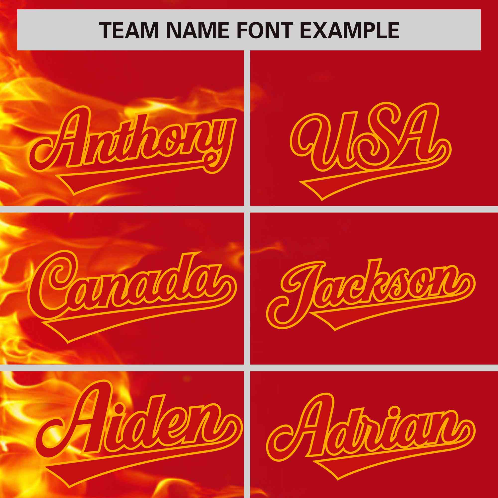 Custom Red Personalized 3D Flame Design Authentic Baseball Jersey