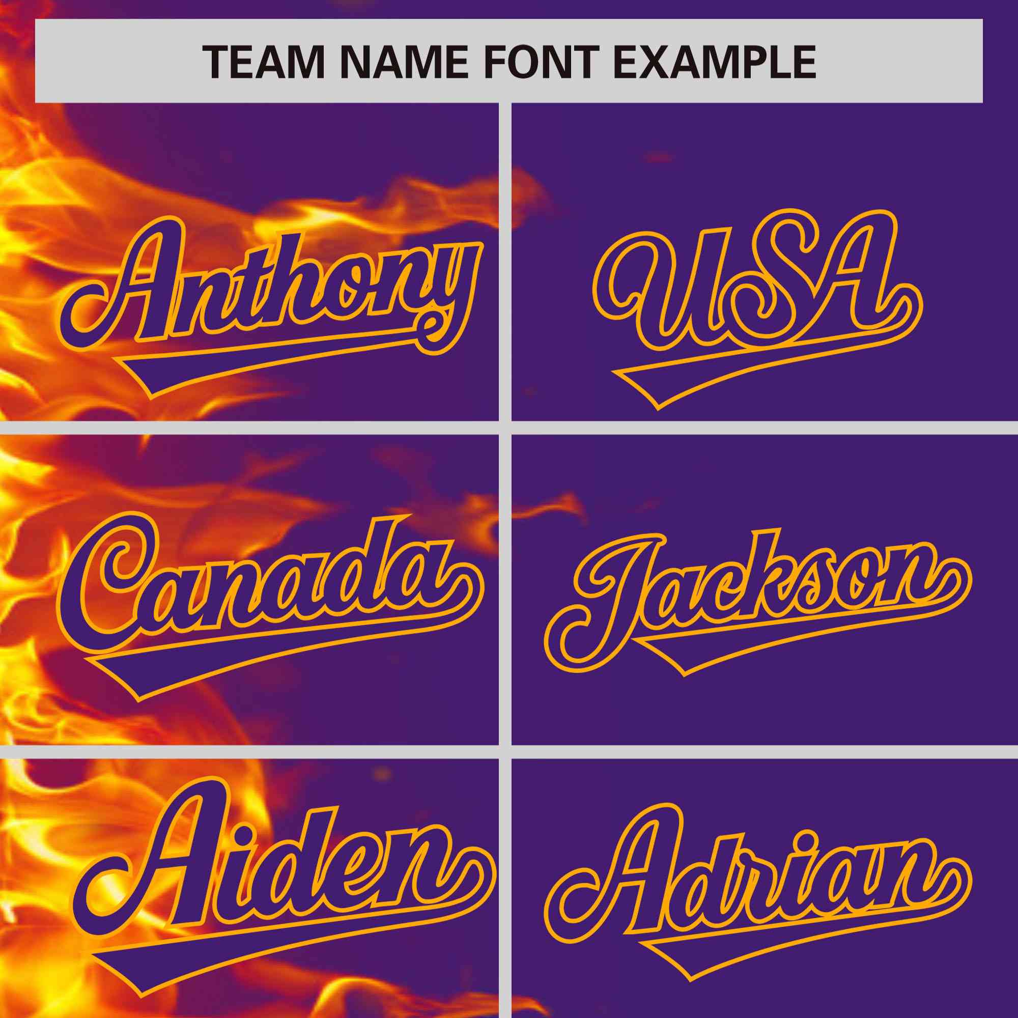 Custom Purple Personalized 3D Flame Design Authentic Baseball Jersey