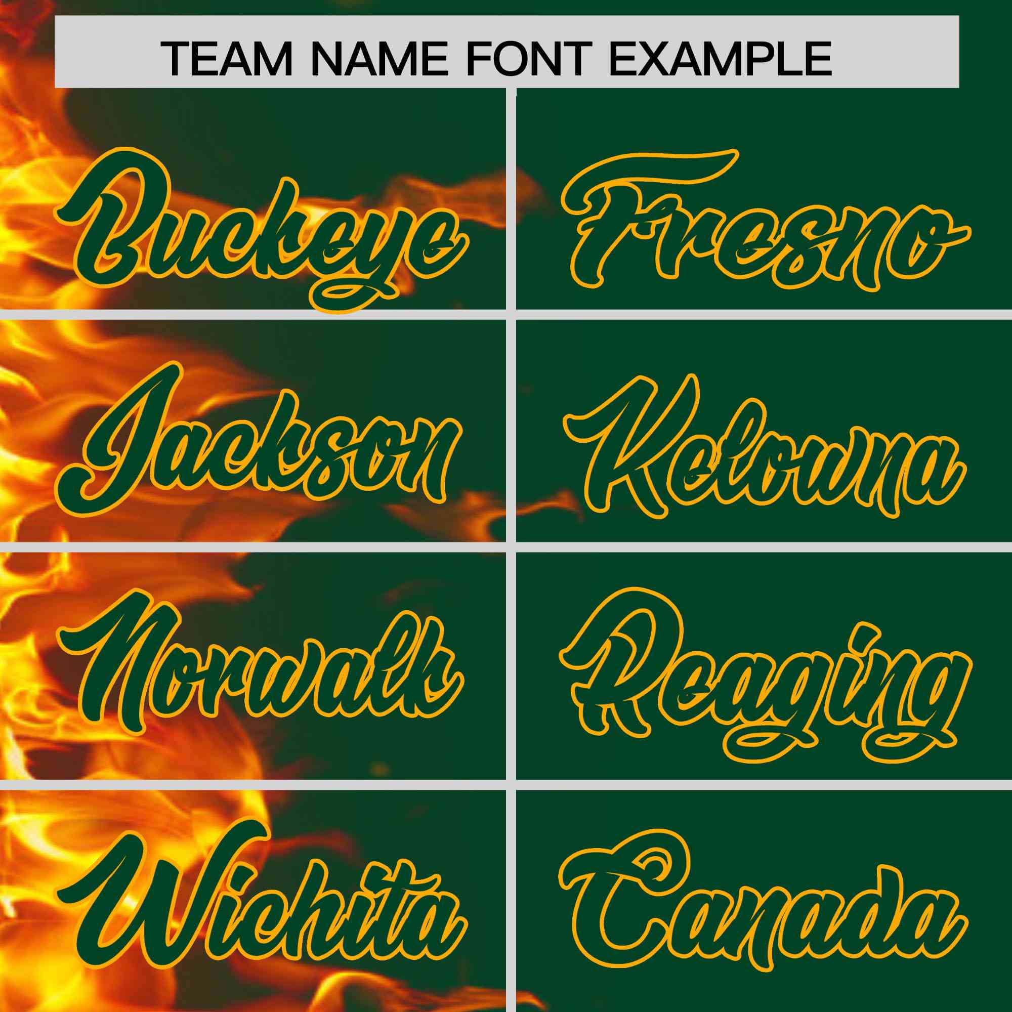 Custom Green Personalized 3D Flame Design Authentic Baseball Jersey