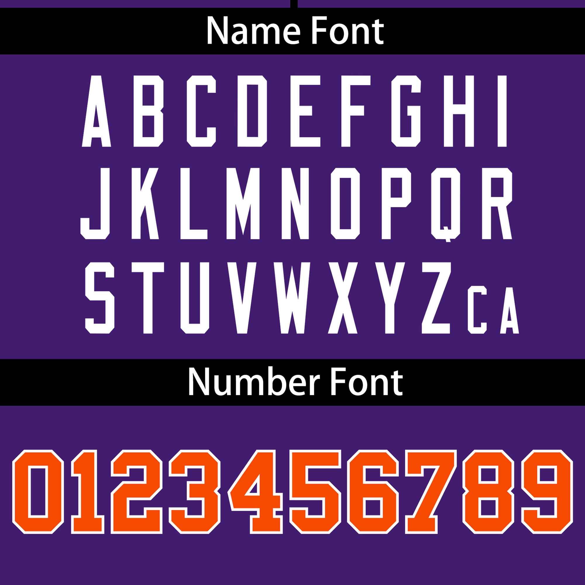 Custom Purple Orange Personalized Gradient Ribbed Design Authentic Baseball Jersey