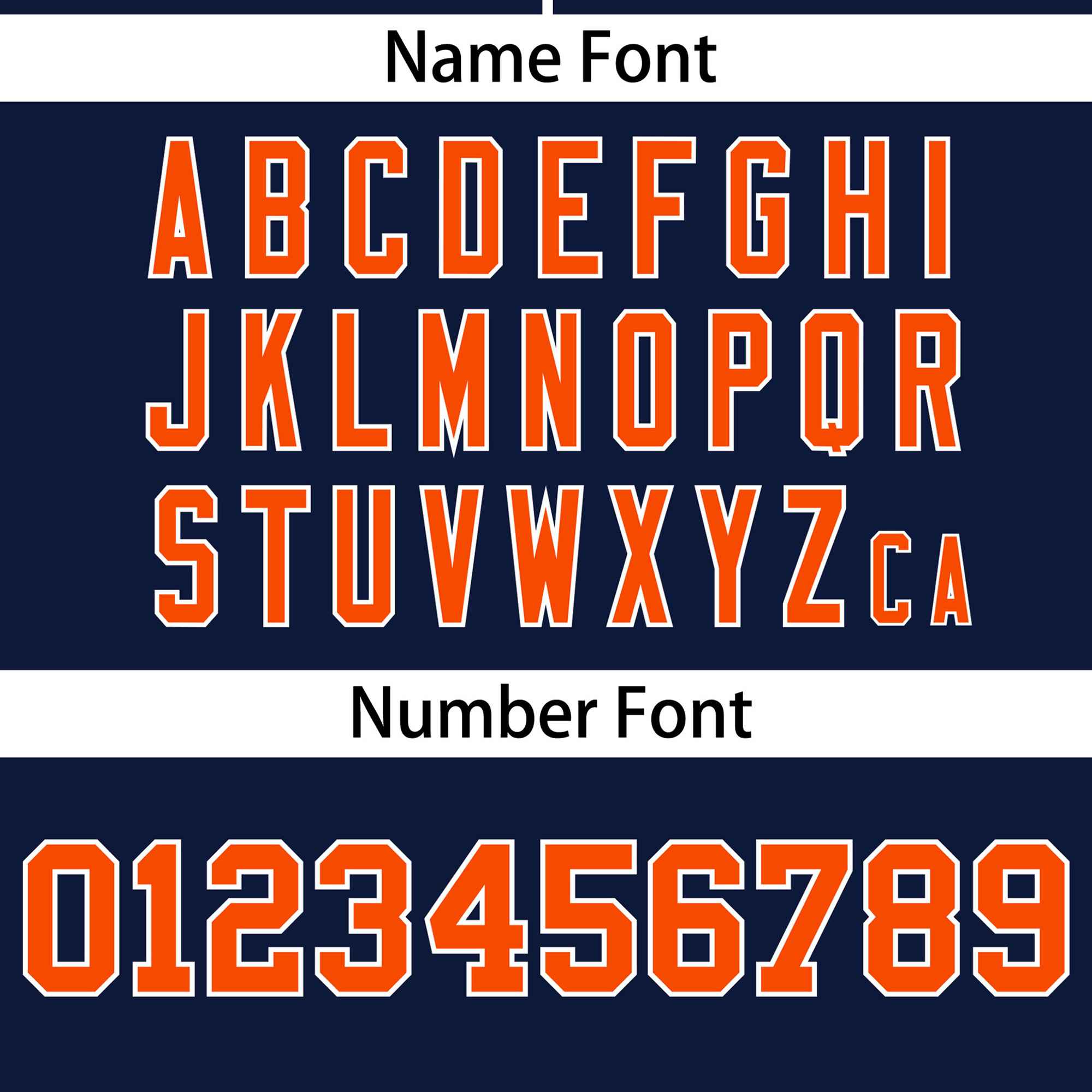 Custom Navy Orange Personalized Gradient Ribbed Design Authentic Baseball Jersey