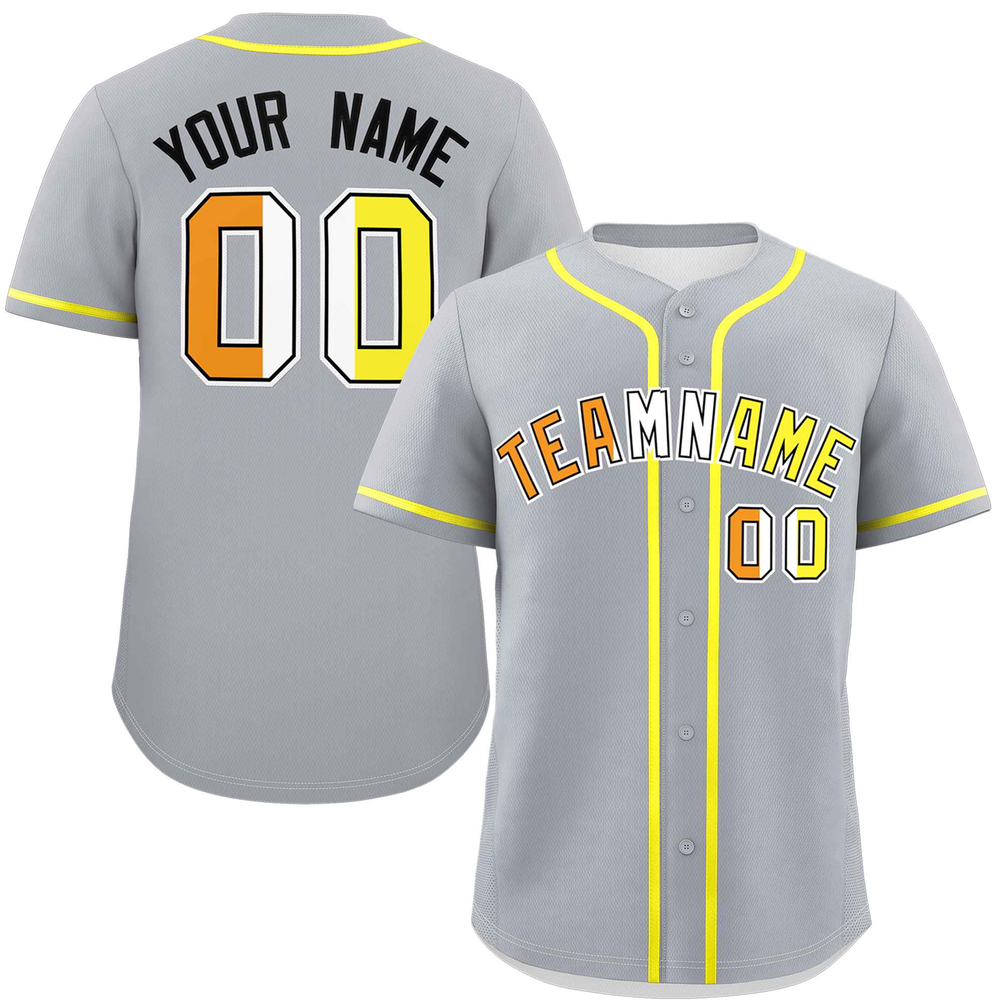 Custom Gray Maverique For Pride Month Classic Style Authentic Baseball Jersey