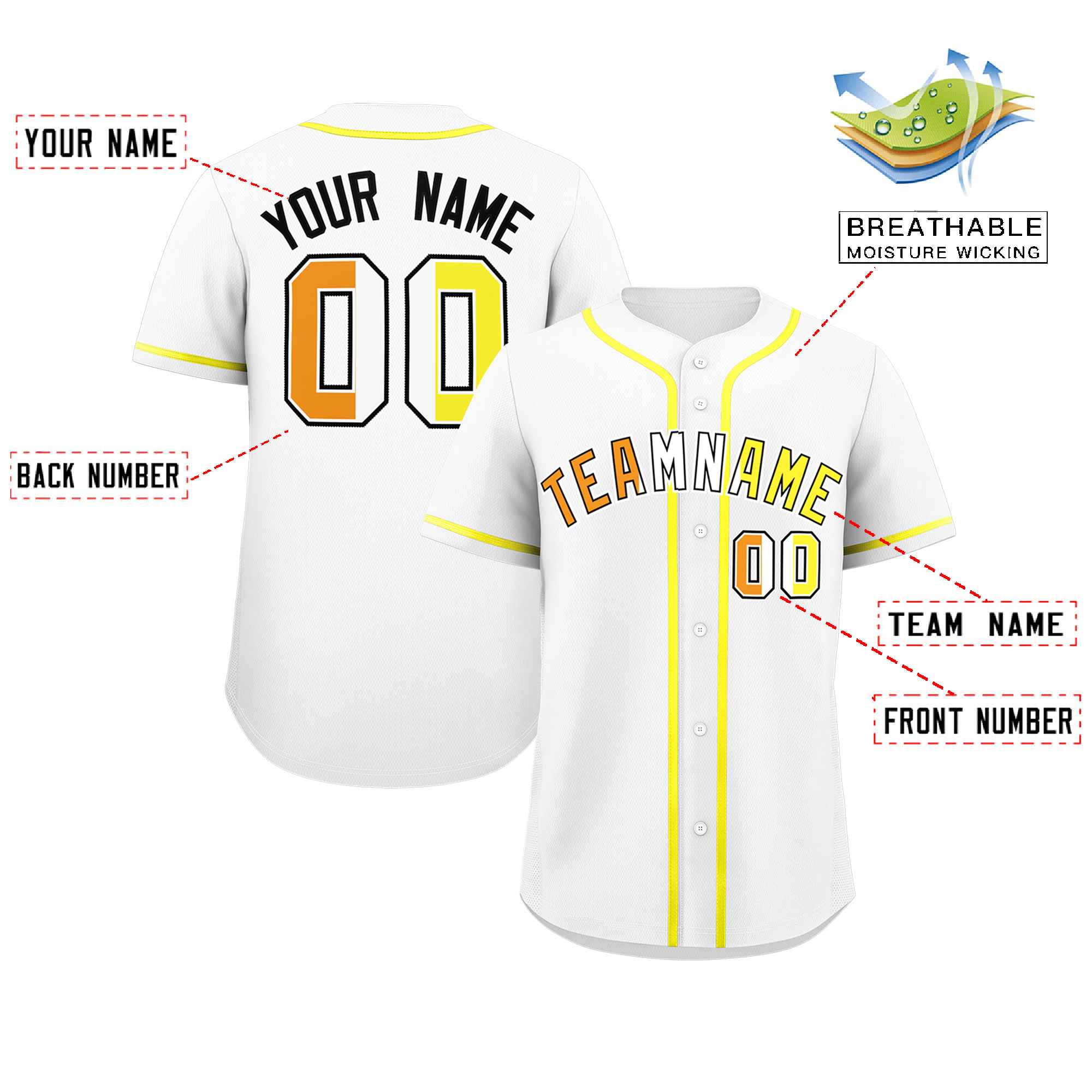 Custom White Maverique For Pride Month Classic Style Authentic Baseball Jersey