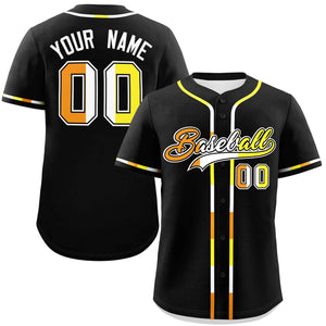 Custom Black Maverique For Pride Month Classic Style Authentic Baseball Jersey