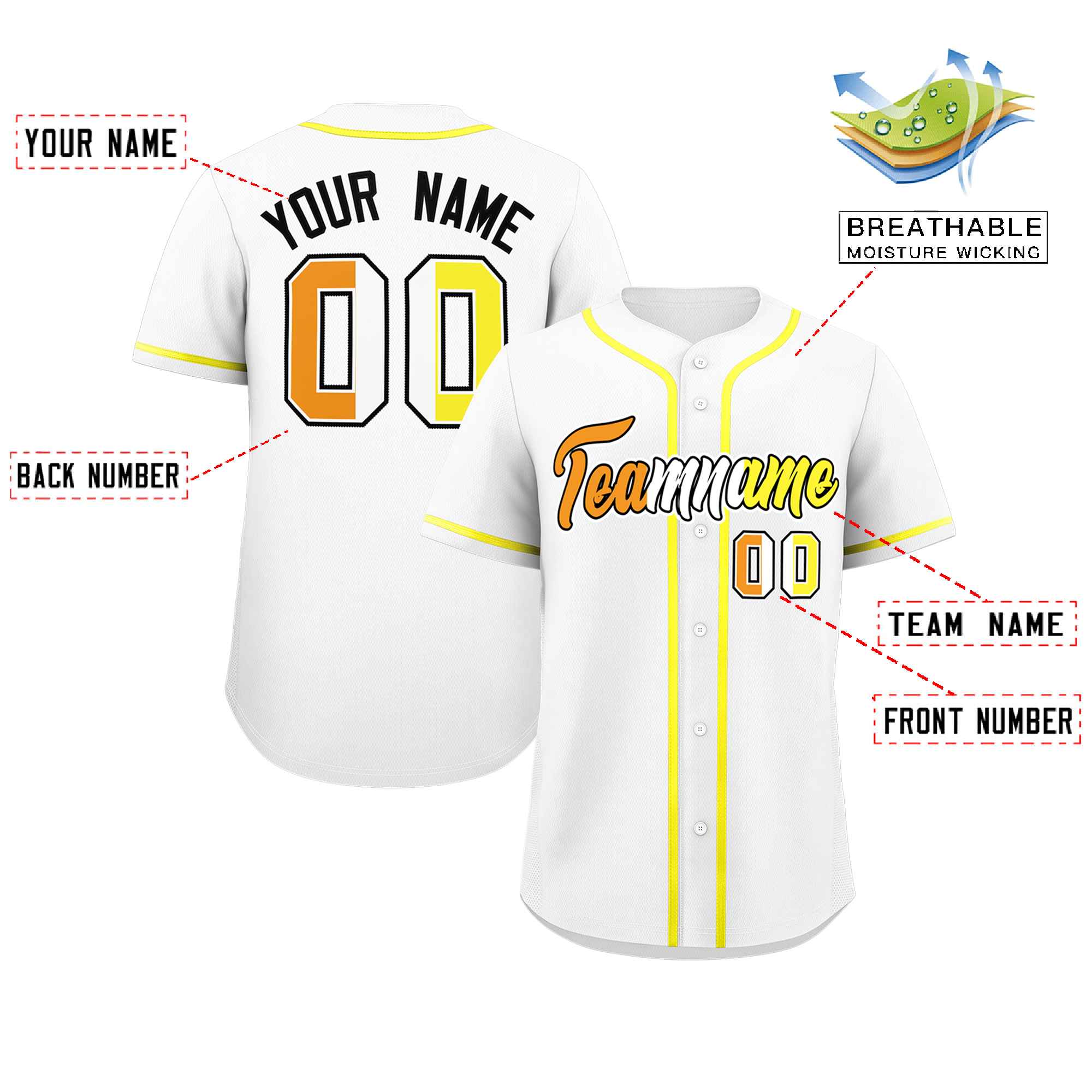 Custom White Maverique For Pride Month Classic Style Authentic Baseball Jersey