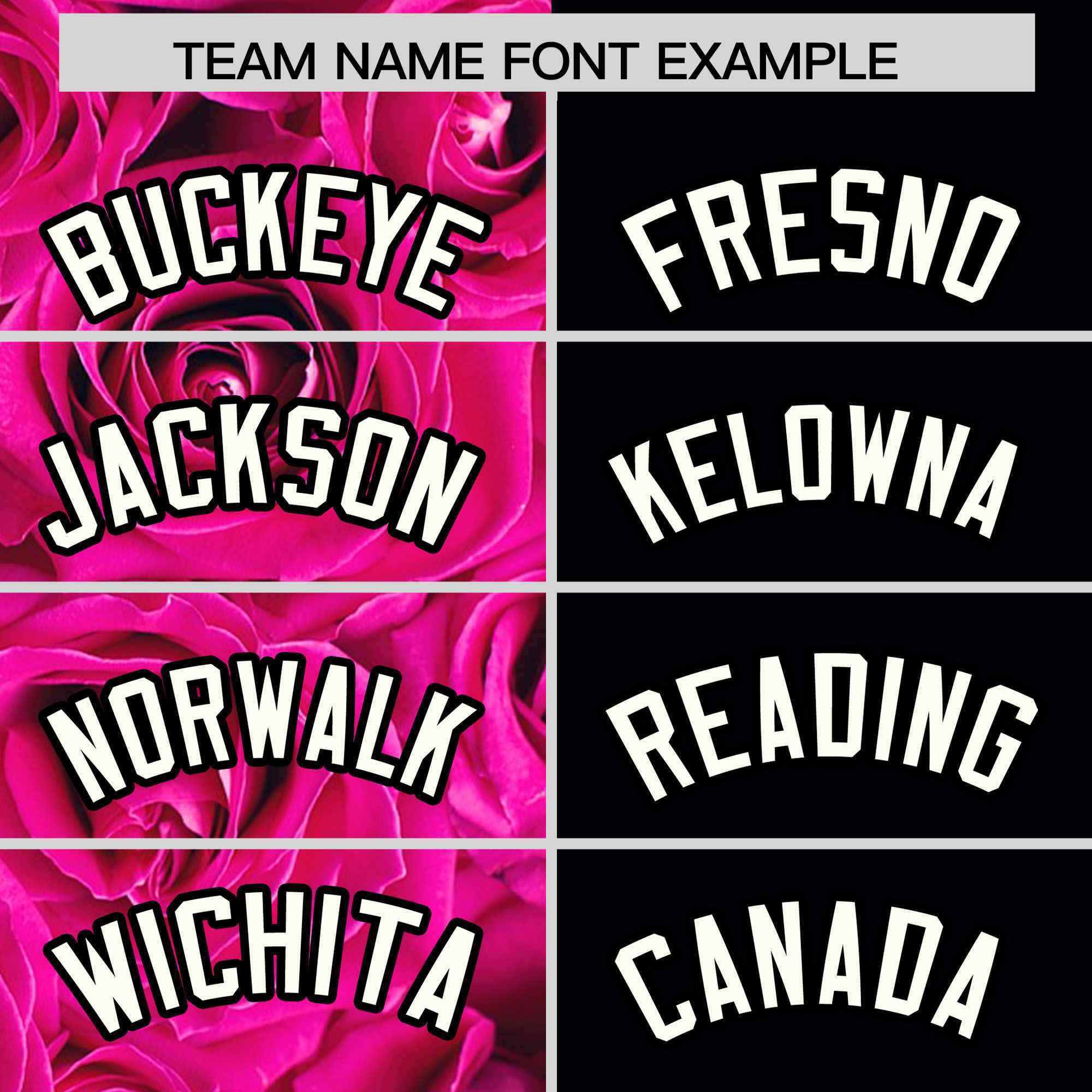 Custom Pink Black Split Rose Print Authentic Baseball Jersey