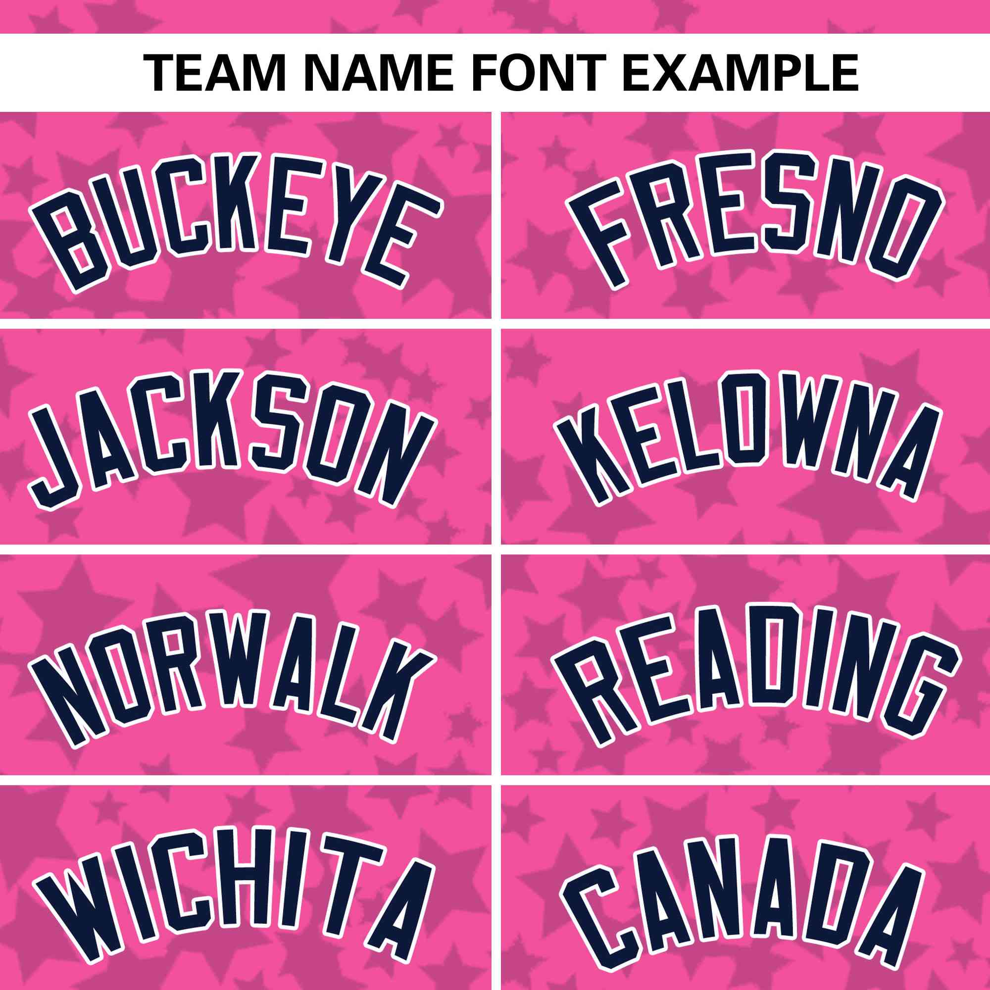 Custom Pink Navy Personalized Star Graffiti Pattern Authentic Baseball Jersey