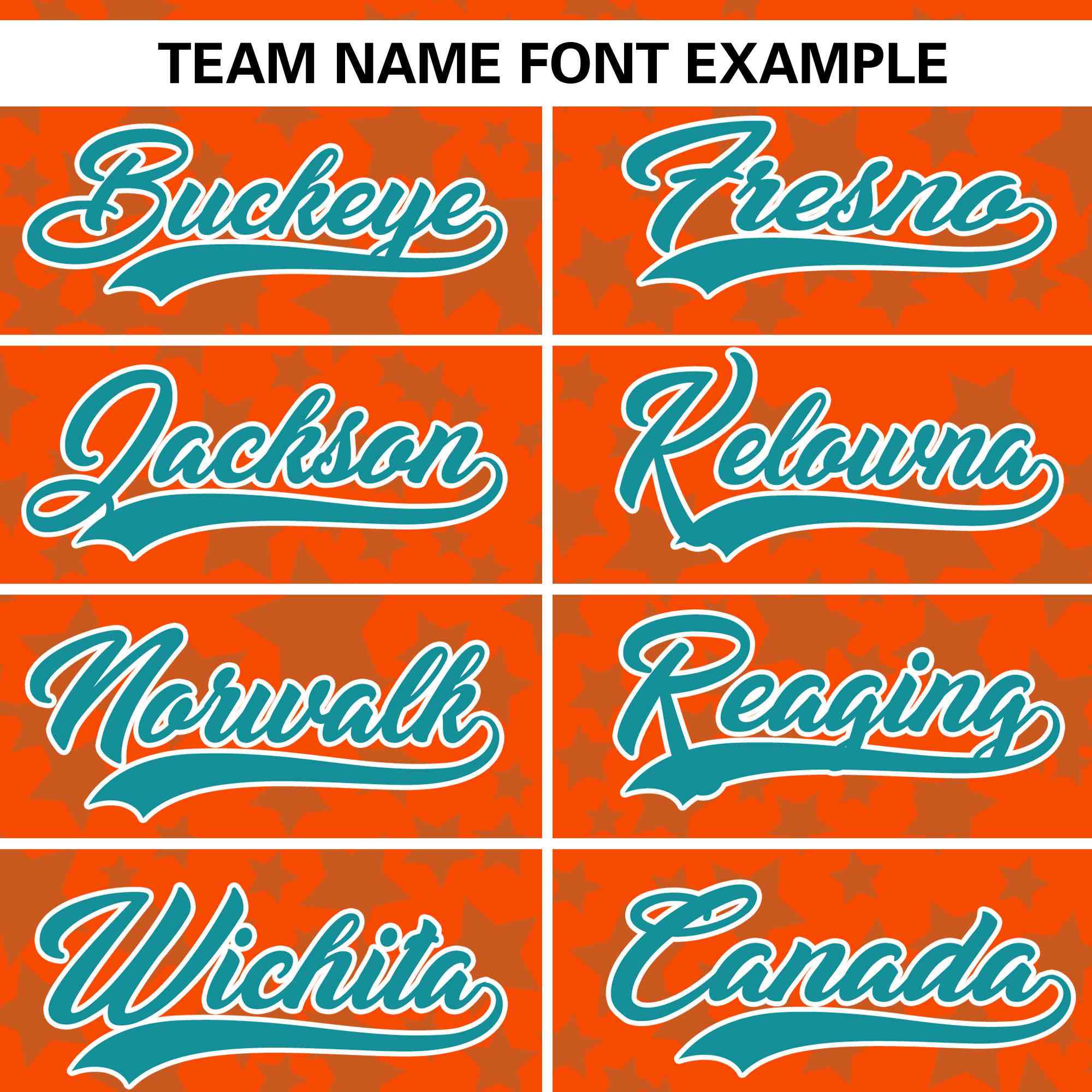 Custom Orange Aqua Personalized Star Graffiti Pattern Authentic Baseball Jersey