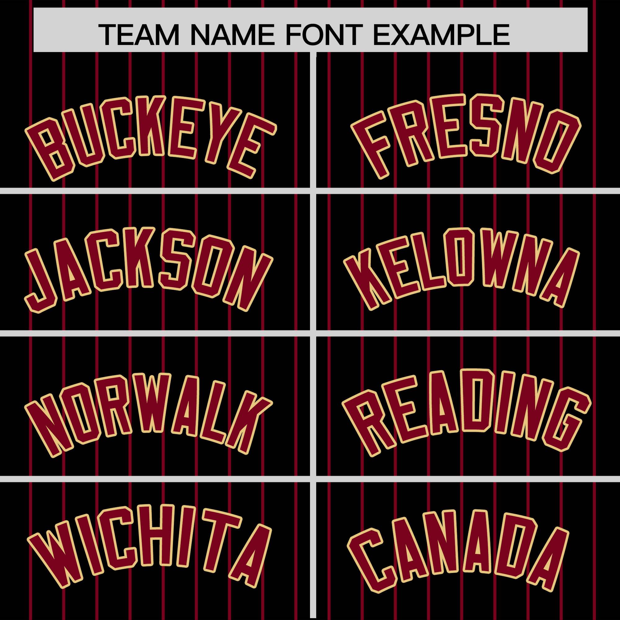 Custom Black Crimson Pinstripe Personalized Two-Tone Authentic Baseball Jersey