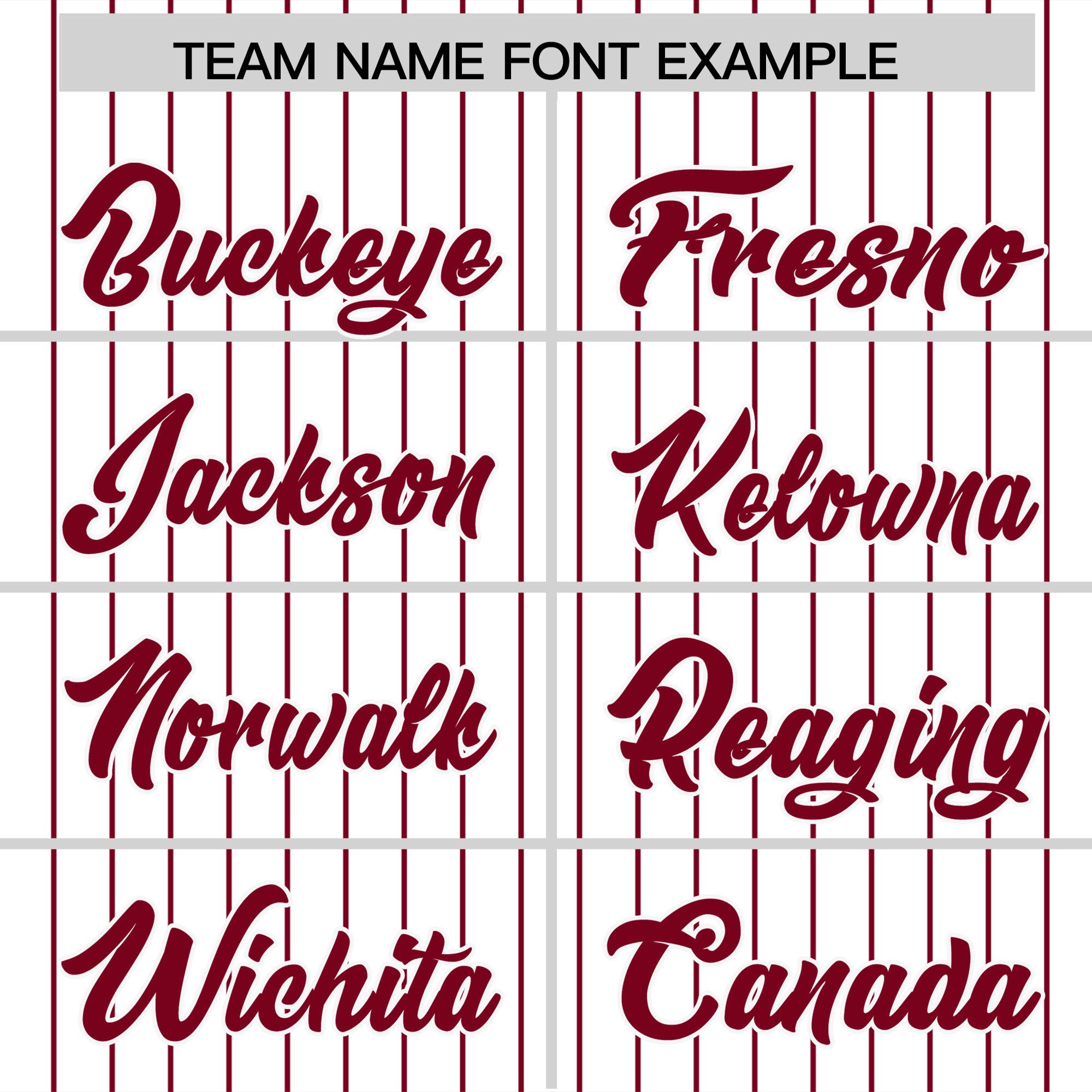 Custom White Crimson Pinstripe Personalized Two-Tone Authentic Baseball Jersey