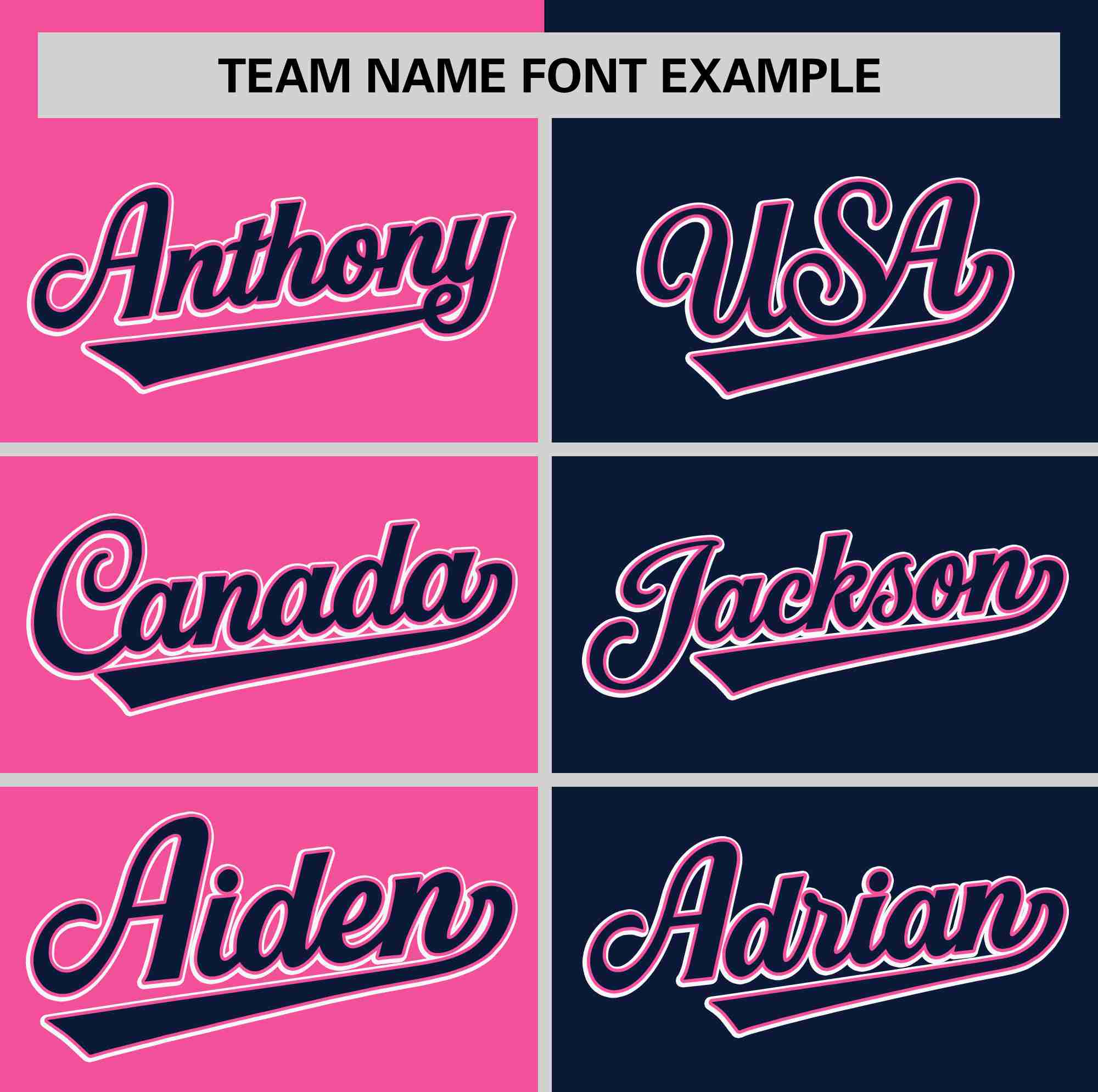 Custom Pink Navy Two Tone Striped Fashion Authentic Baseball Jersey