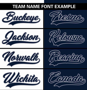 Custom White Navy Stripe-Solid Combo Fashion Authentic Baseball Jersey