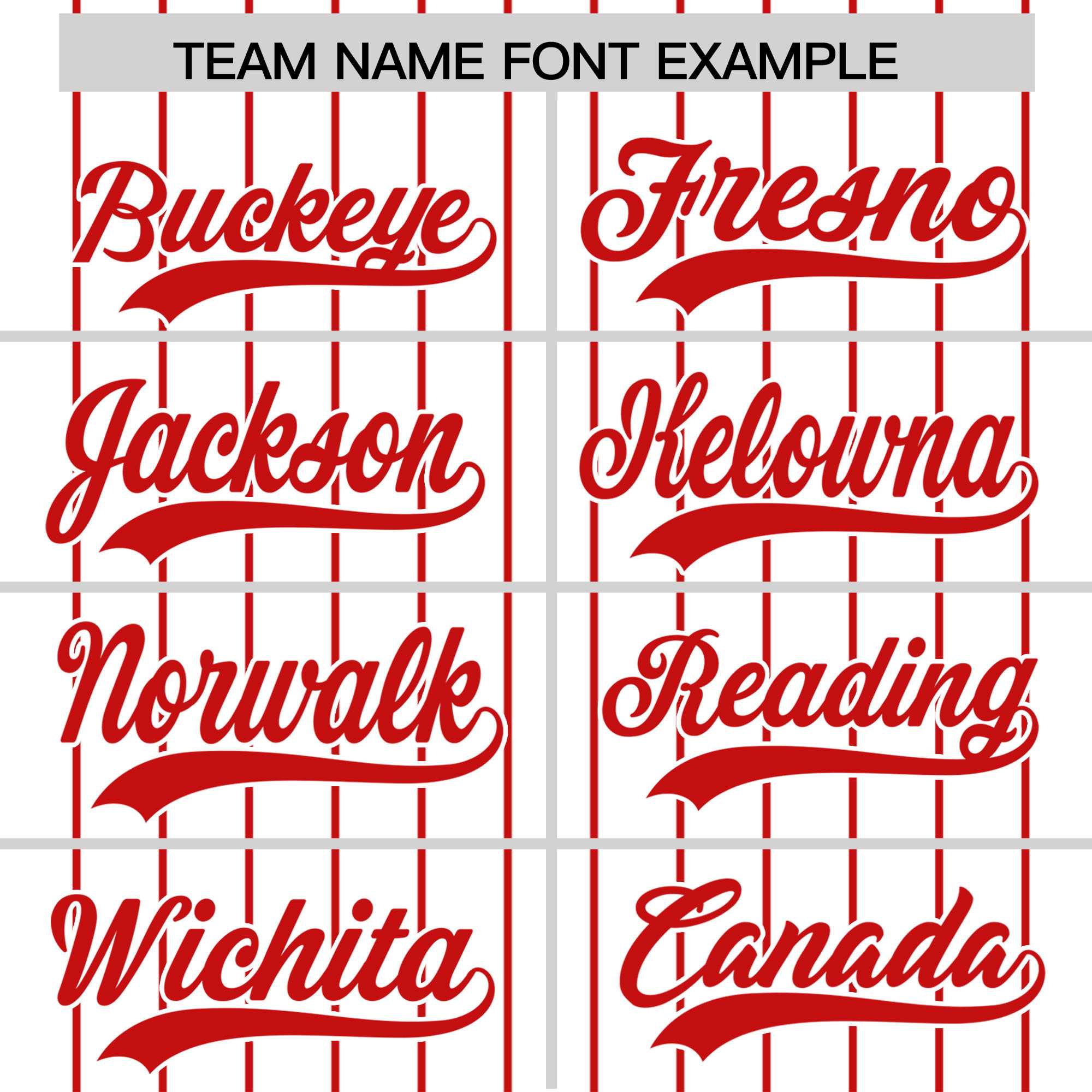 Custom White Red Pinstripe Personalized Two-Tone Authentic Baseball Jersey