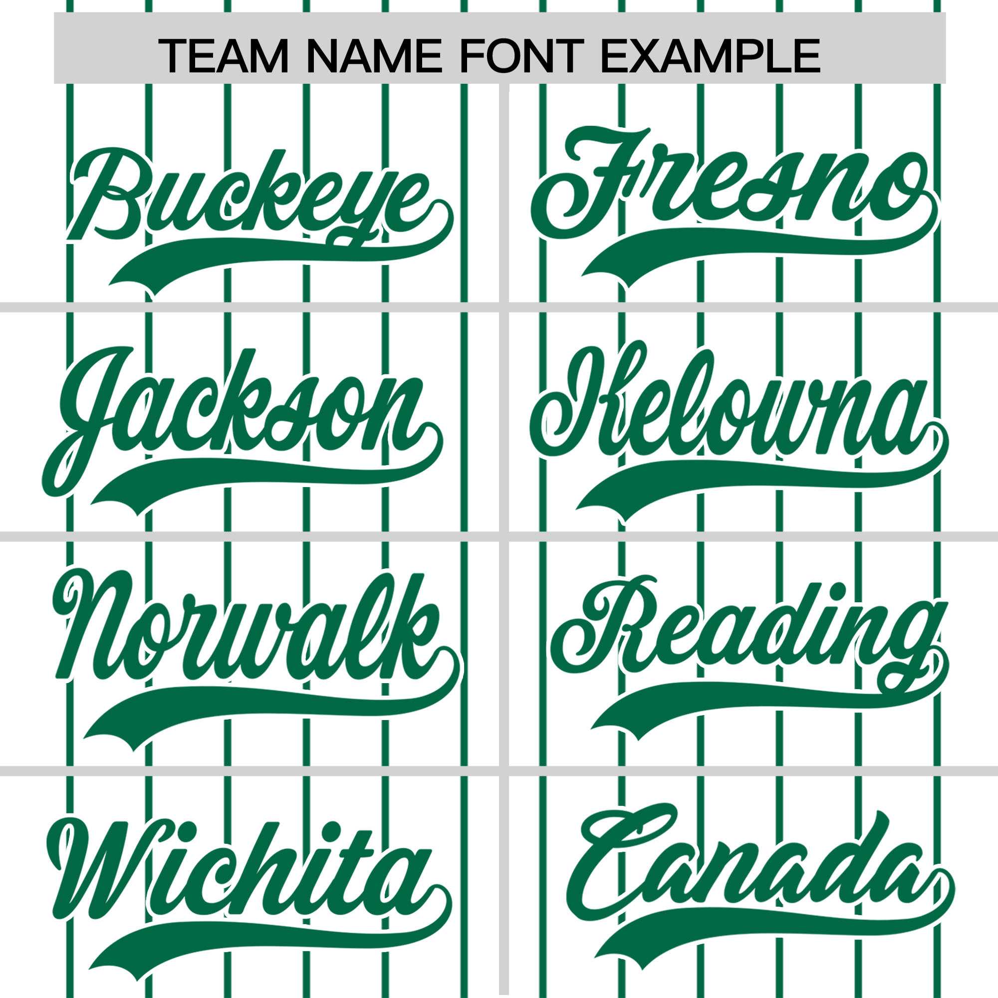 Custom White Kelly Green Pinstripe Personalized Two-Tone Authentic Baseball Jersey