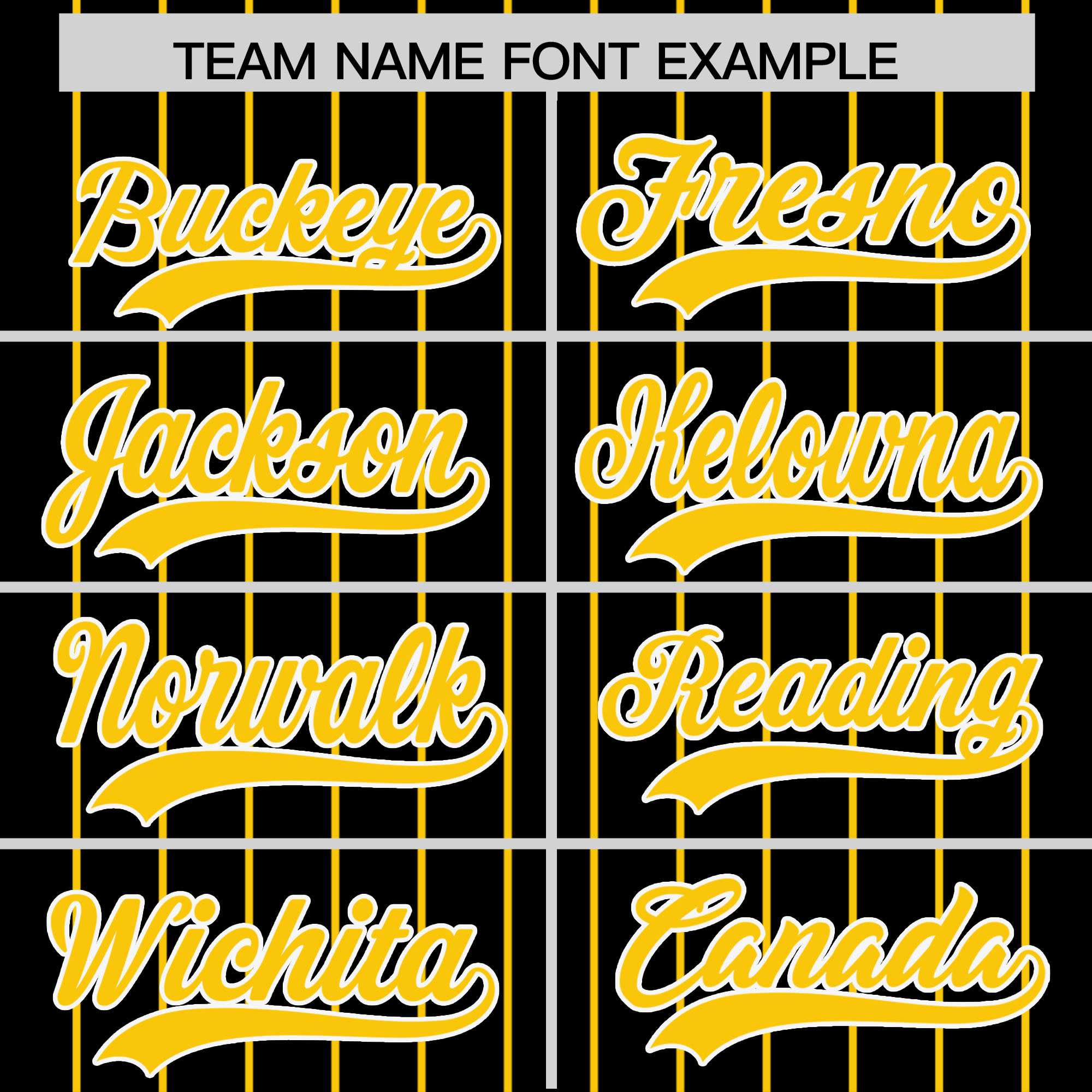 Custom Black Gold Pinstripe Personalized Two-Tone Authentic Baseball Jersey