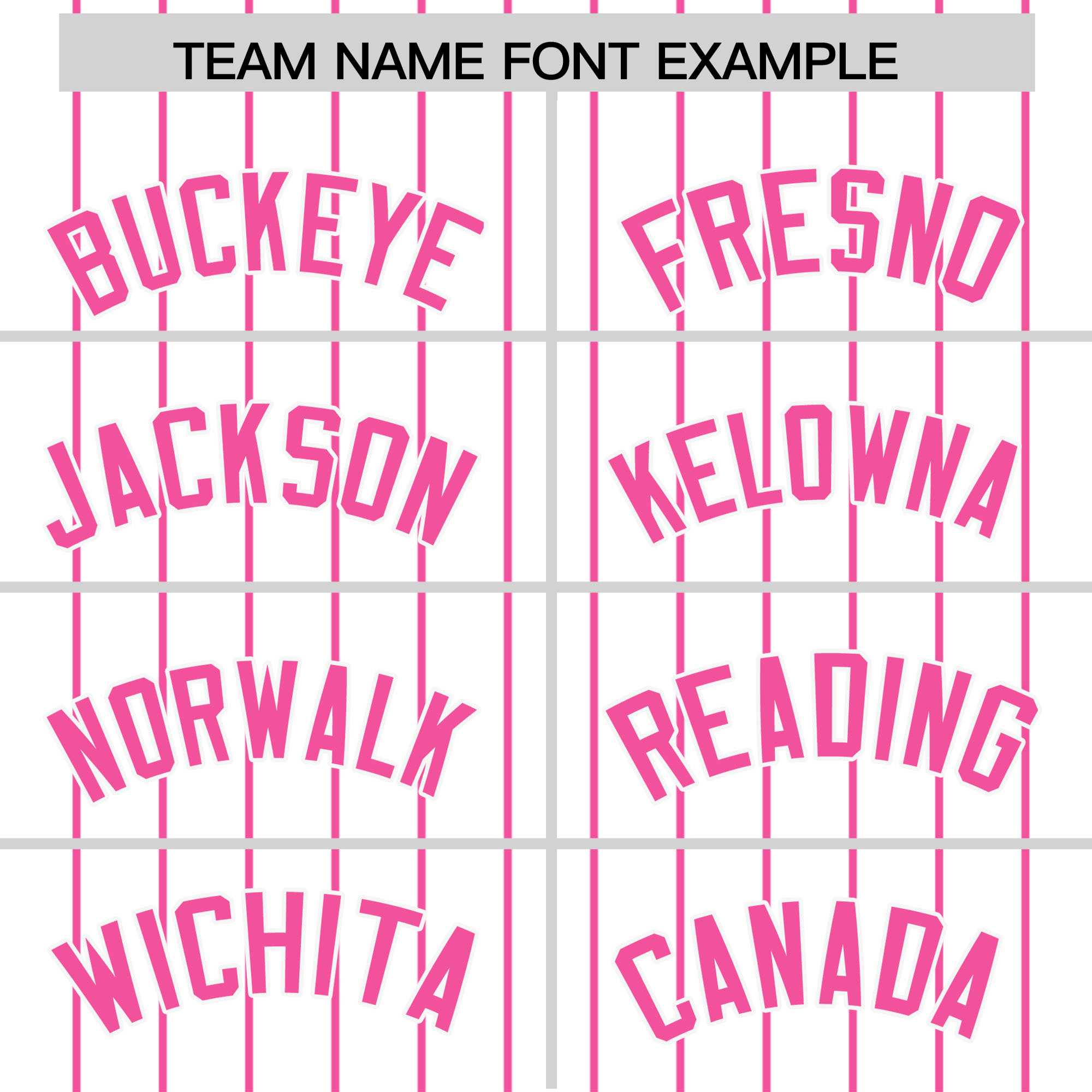 Custom White Pink Pinstripe Personalized Two-Tone Authentic Baseball Jersey