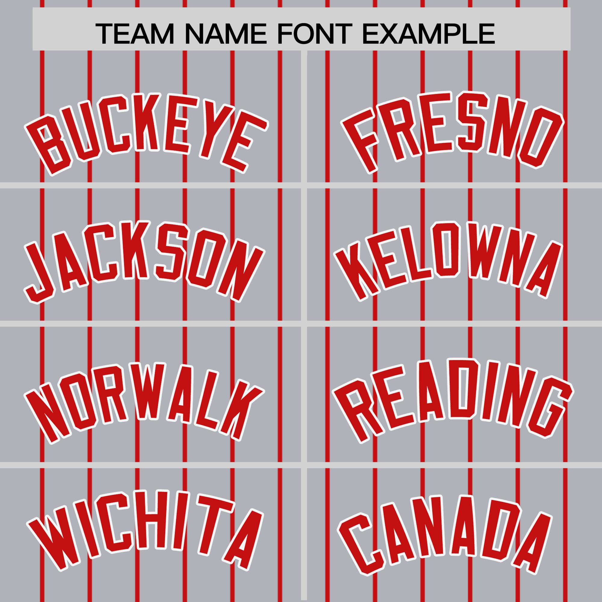 Custom Gray Red Pinstripe Personalized Two-Tone Authentic Baseball Jersey