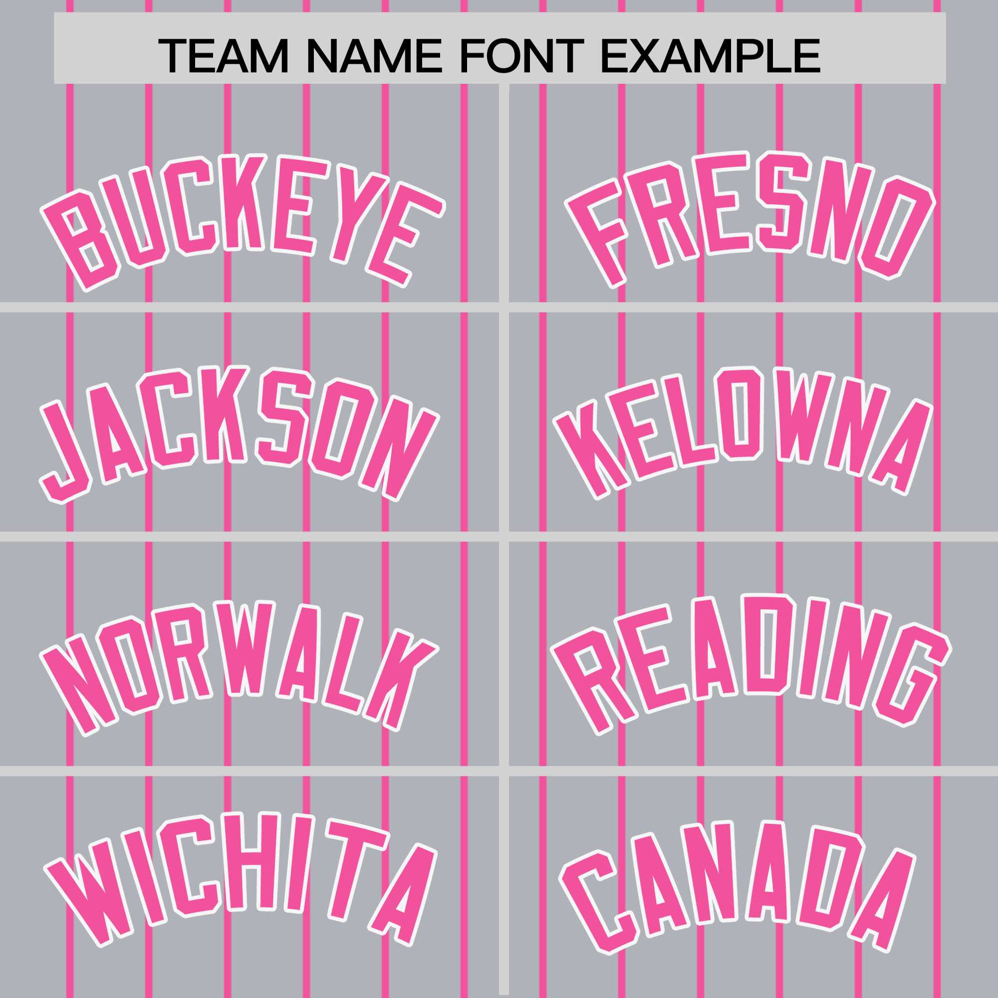 Custom Gray Pink Pinstripe Personalized Two-Tone Authentic Baseball Jersey