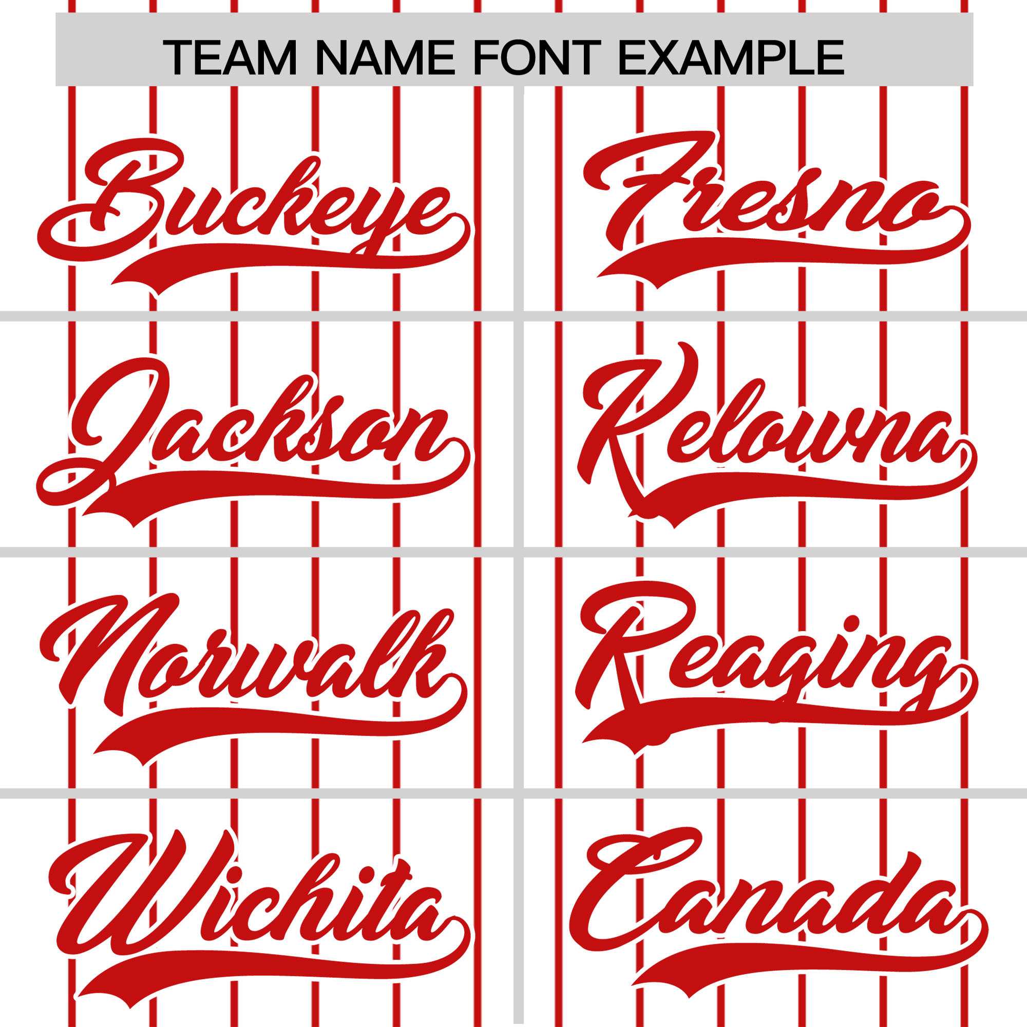 Custom White Red Pinstripe Personalized Two-Tone Authentic Baseball Jersey