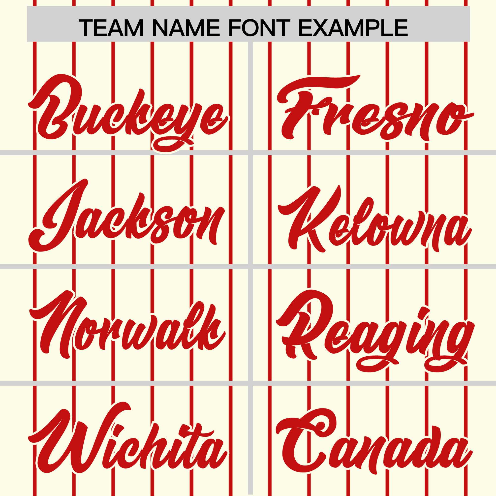 Custom Cream Red Pinstripe Personalized Two-Tone Authentic Baseball Jersey