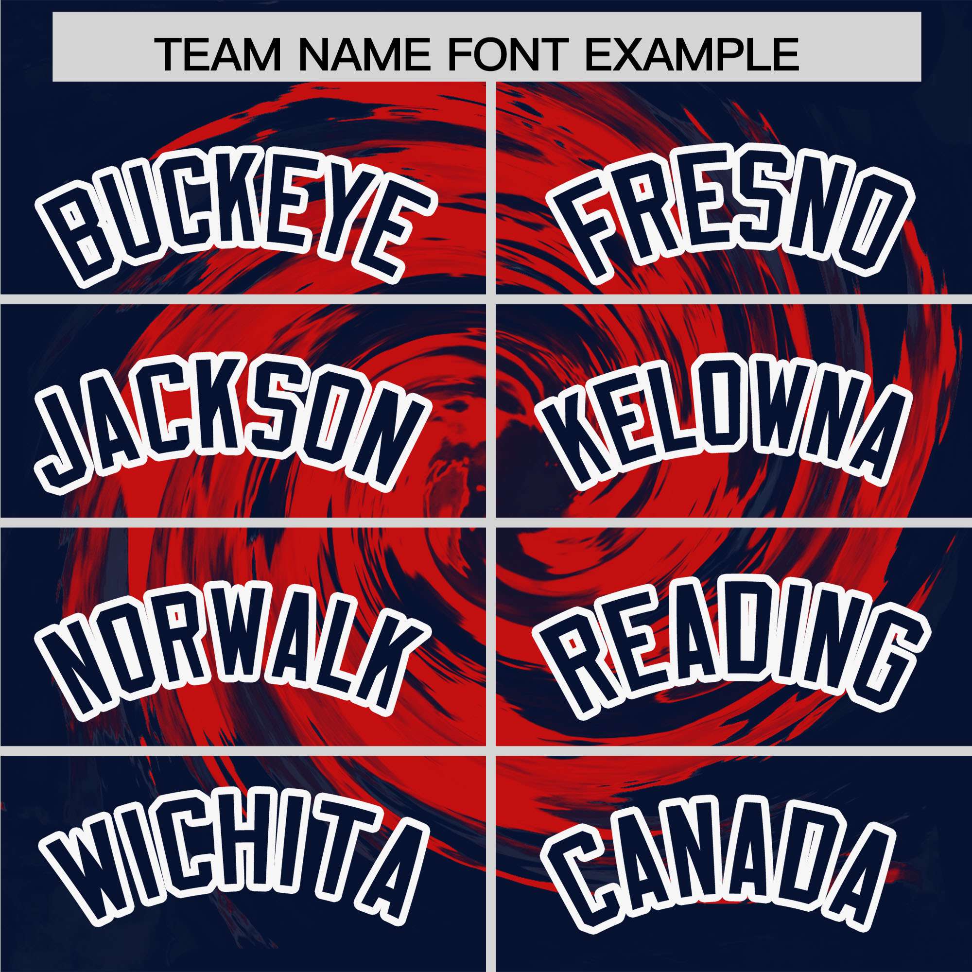 Custom Red Navy Swirl Graffiti Pattern Authentic Baseball Jersey