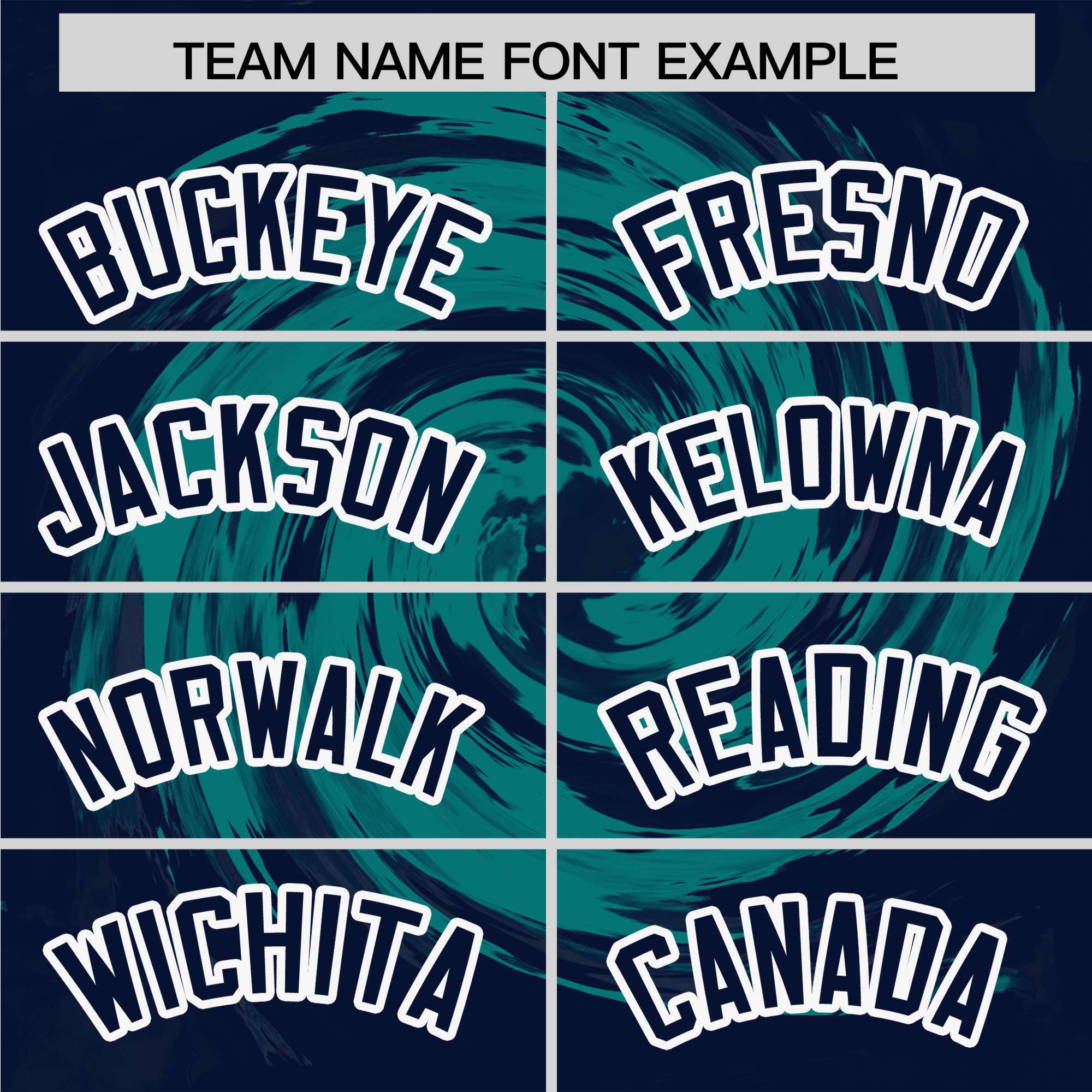 Custom Aqua Navy Swirl Graffiti Pattern Authentic Baseball Jersey