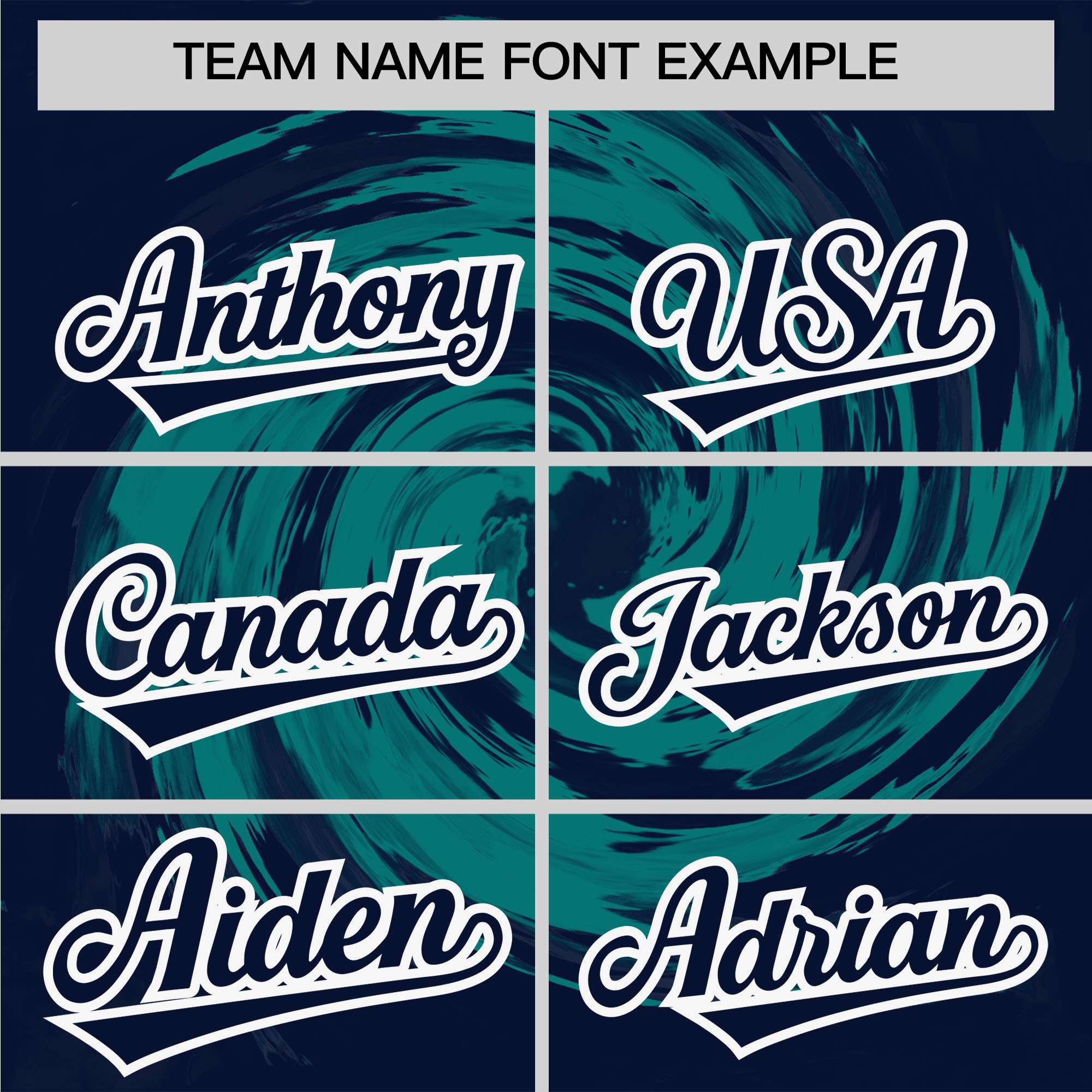 Custom Aqua Navy Swirl Graffiti Pattern Authentic Baseball Jersey