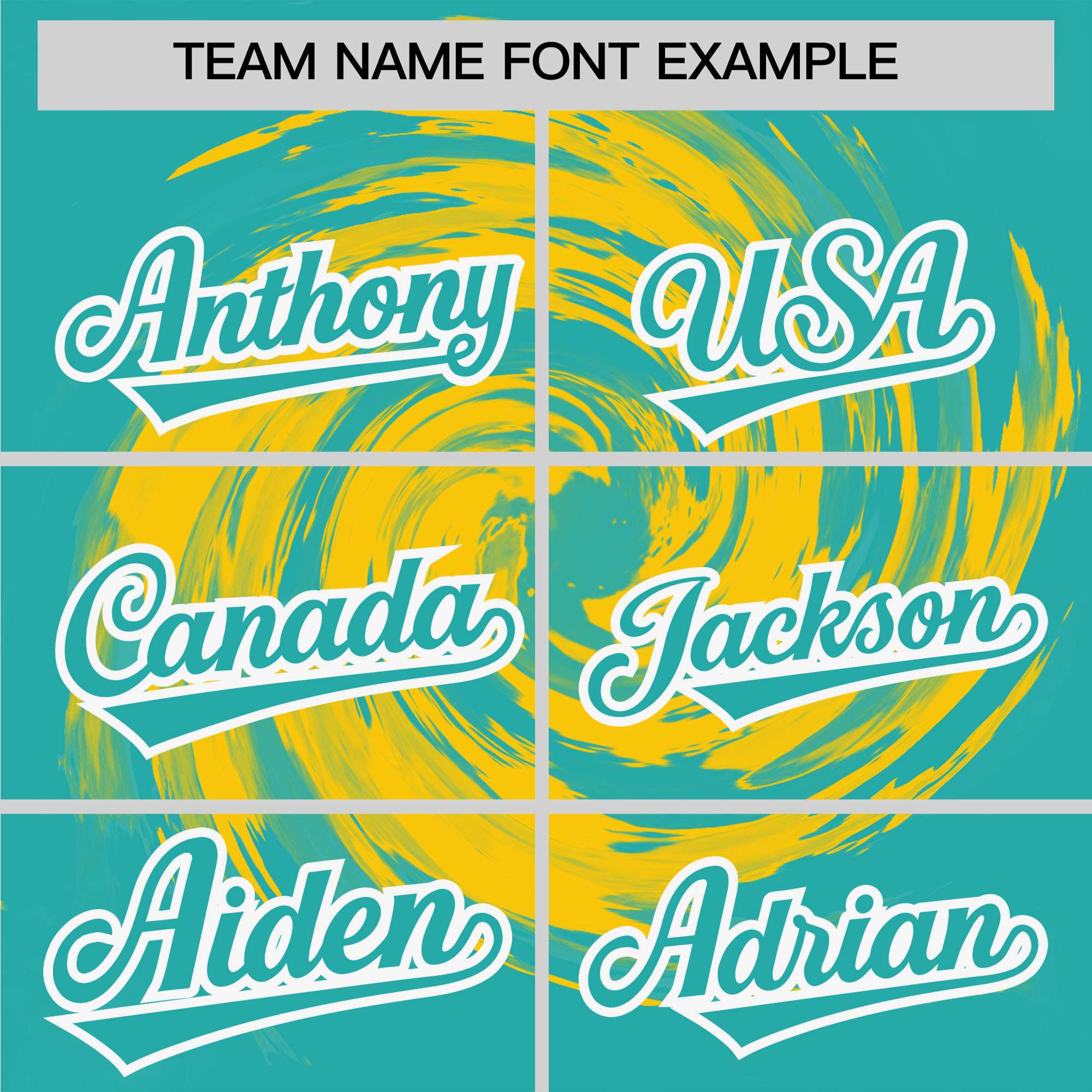 Custom Gold Aqua Swirl Graffiti Pattern Authentic Baseball Jersey