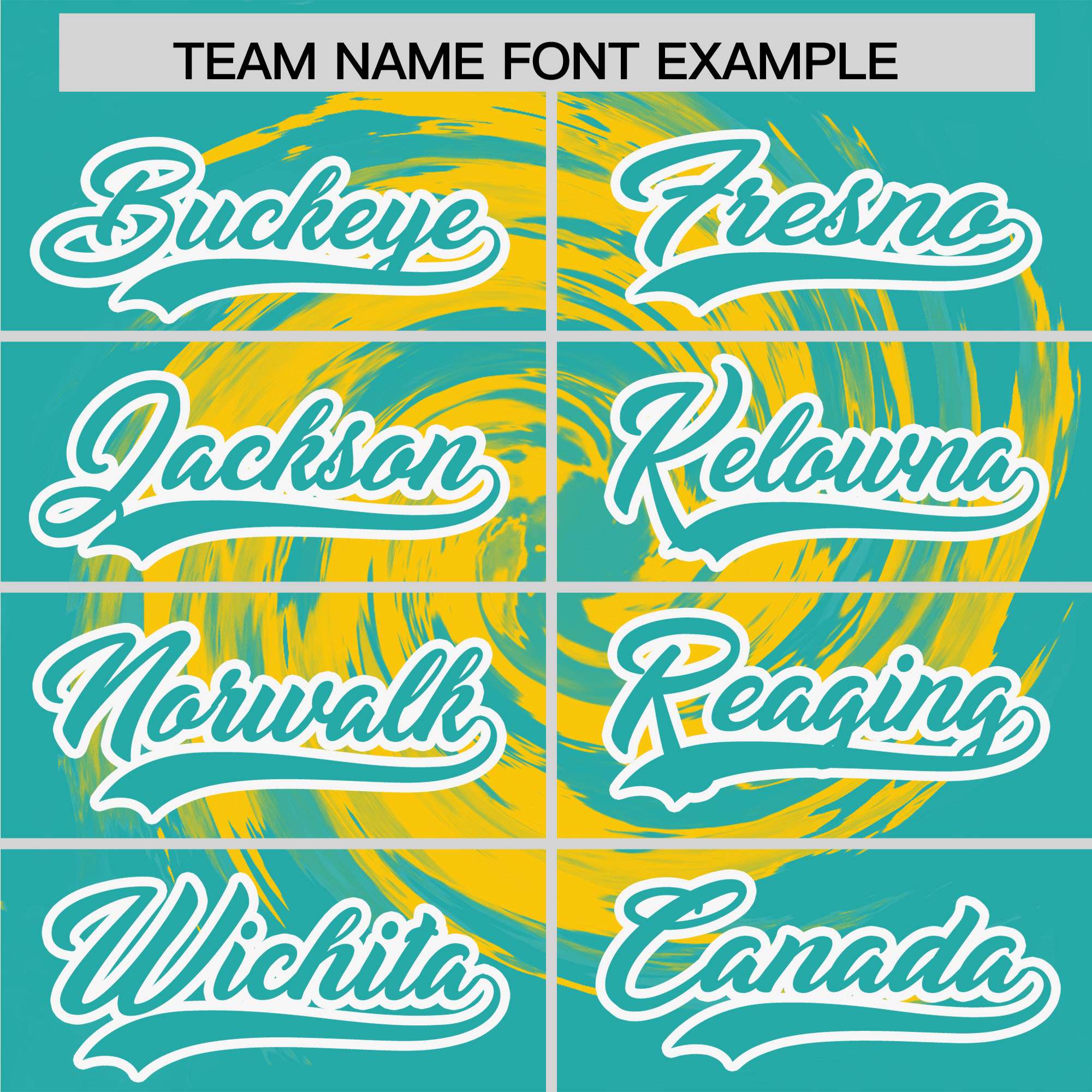 Custom Gold Aqua Swirl Graffiti Pattern Authentic Baseball Jersey