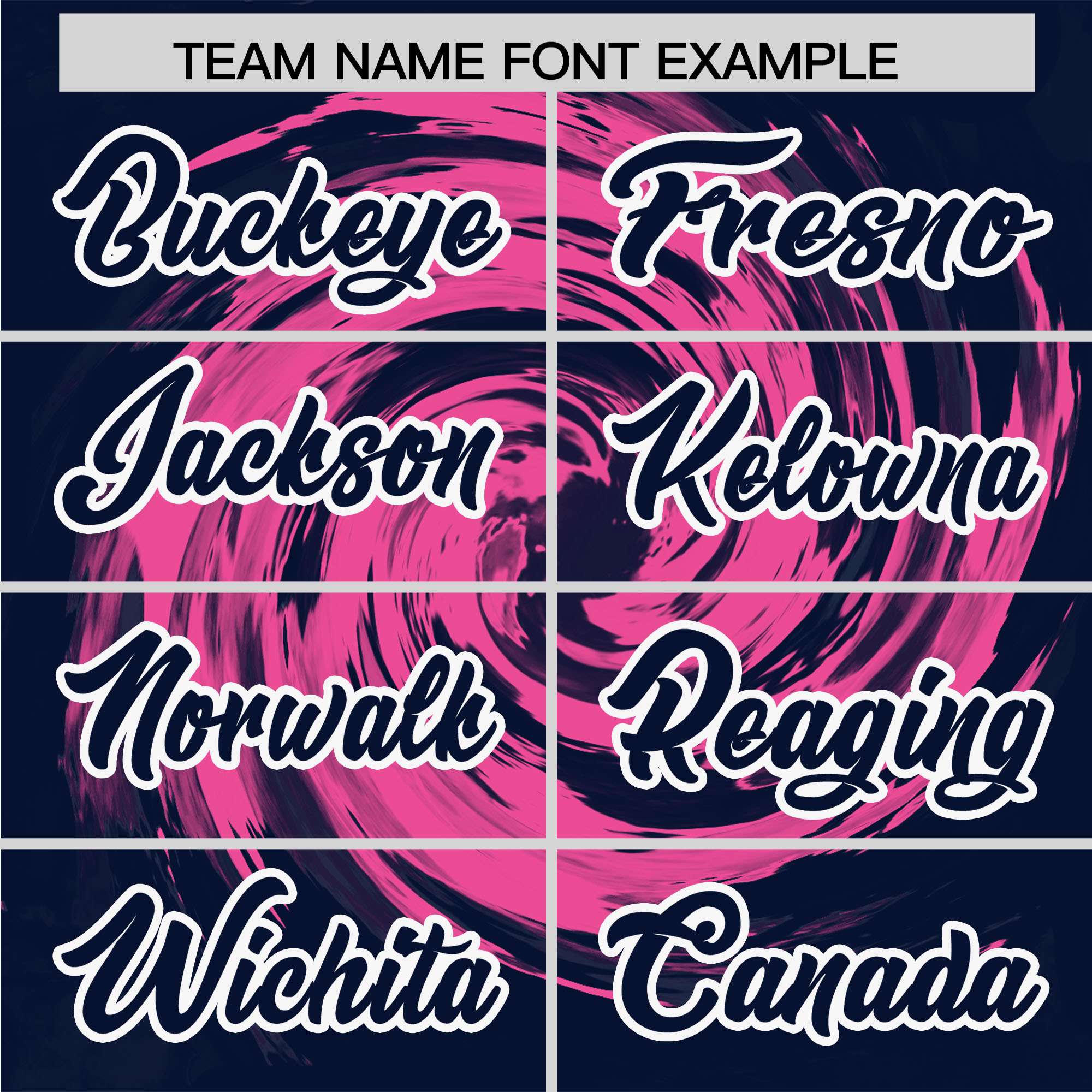 Custom Pink Navy Swirl Graffiti Pattern Authentic Baseball Jersey