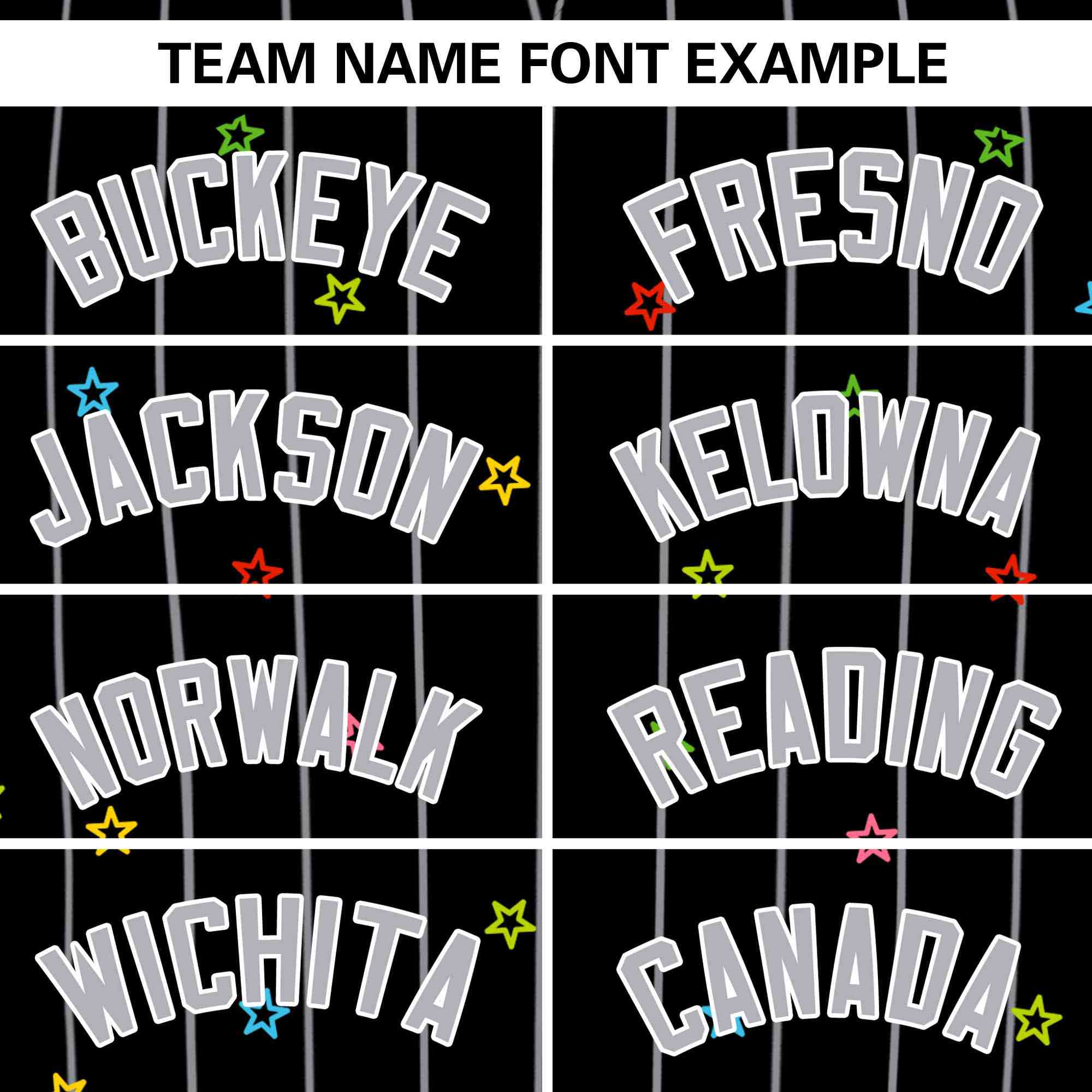 Custom Black Gray Stripe Fashion Personalized Star Pattern Authentic Baseball Jersey