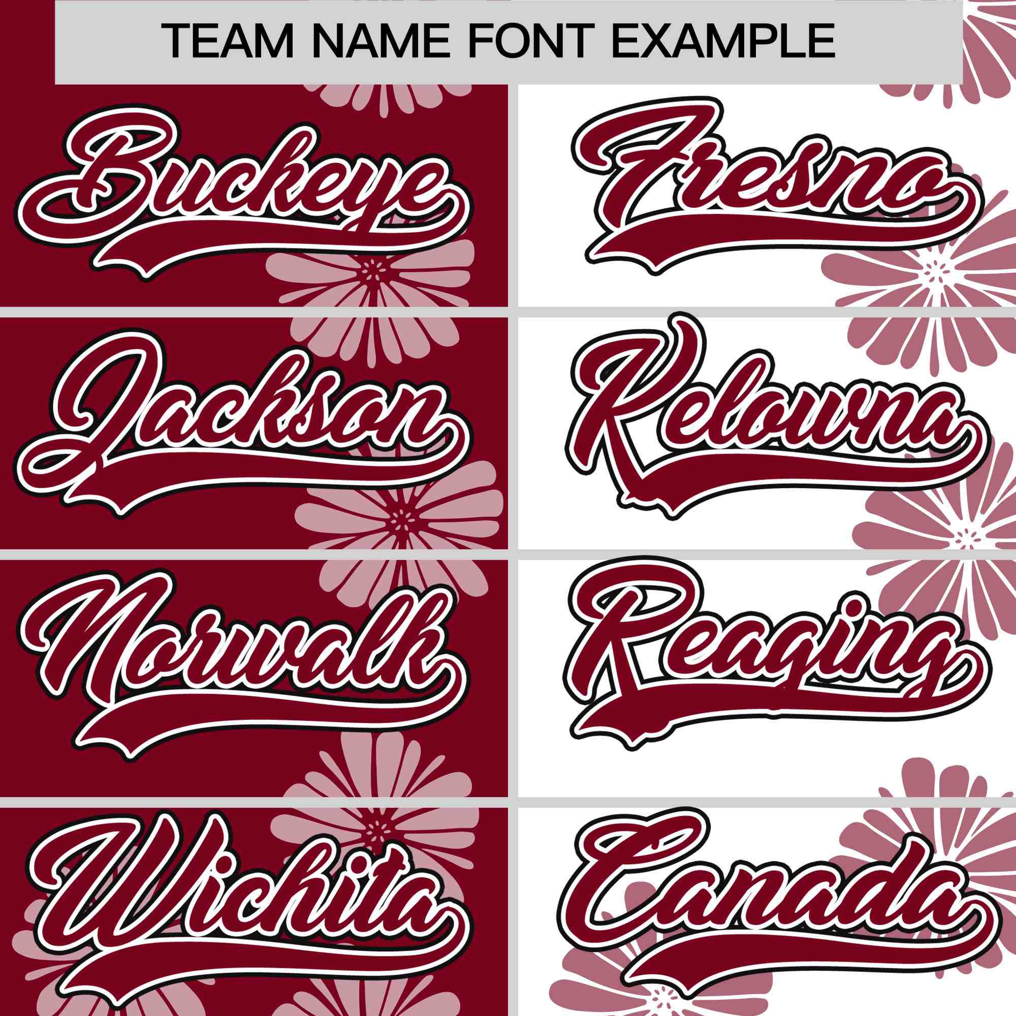 Custom Crimson White Split Fashion Flower Graffiti Pattern Authentic Baseball Jersey