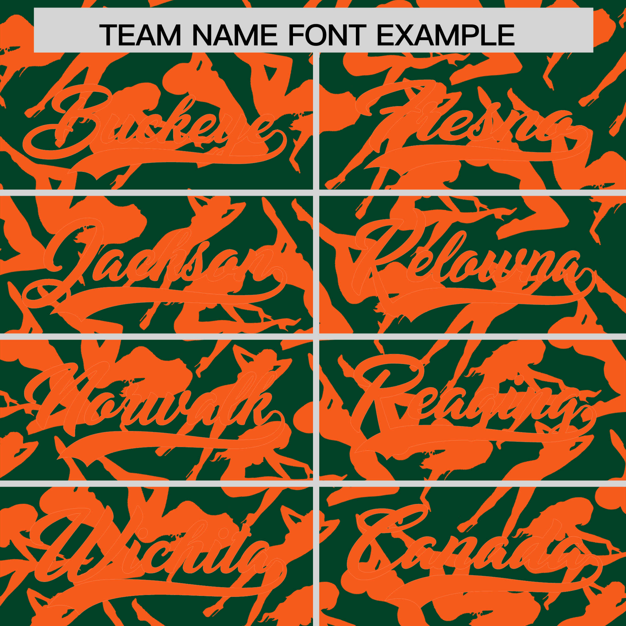 Custom Green Orange Playboy Graffiti Pattern Authentic Baseball Jersey