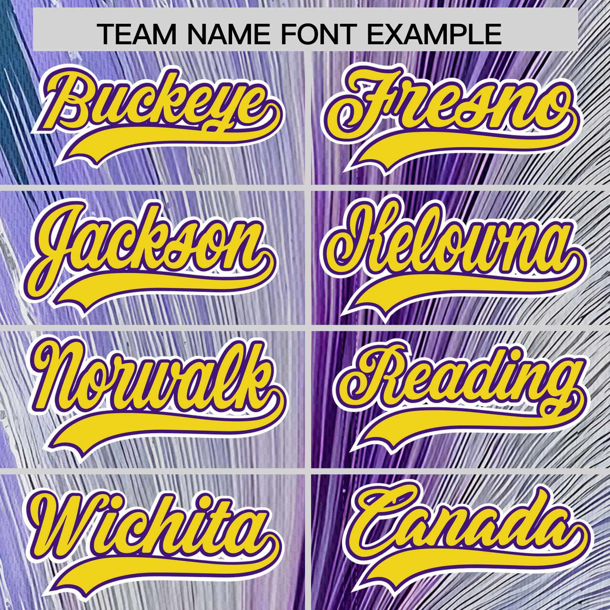 Custom Gold Purple Fluid Feather Graffiti Pattern Authentic Baseball Jersey