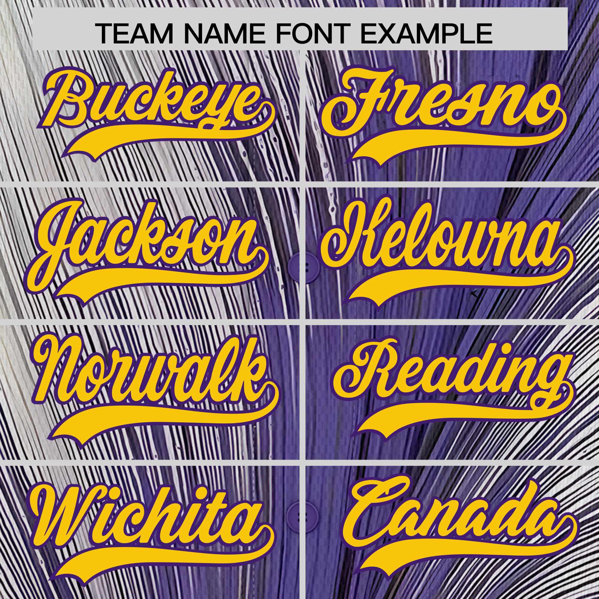 Custom Yellow Purple Fluid Feather Graffiti Pattern Authentic Baseball Jersey