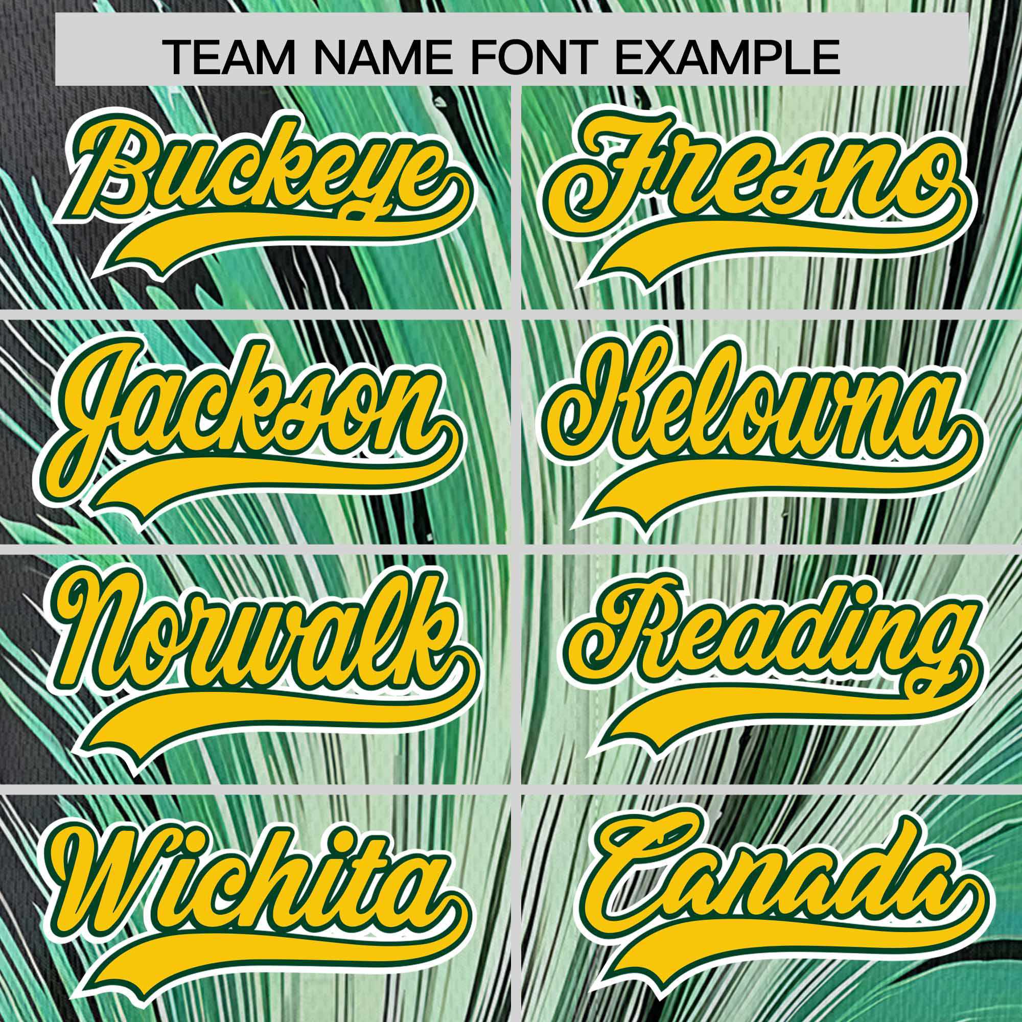 Custom Yellow Green Fluid Feather Graffiti Pattern Authentic Baseball Jersey