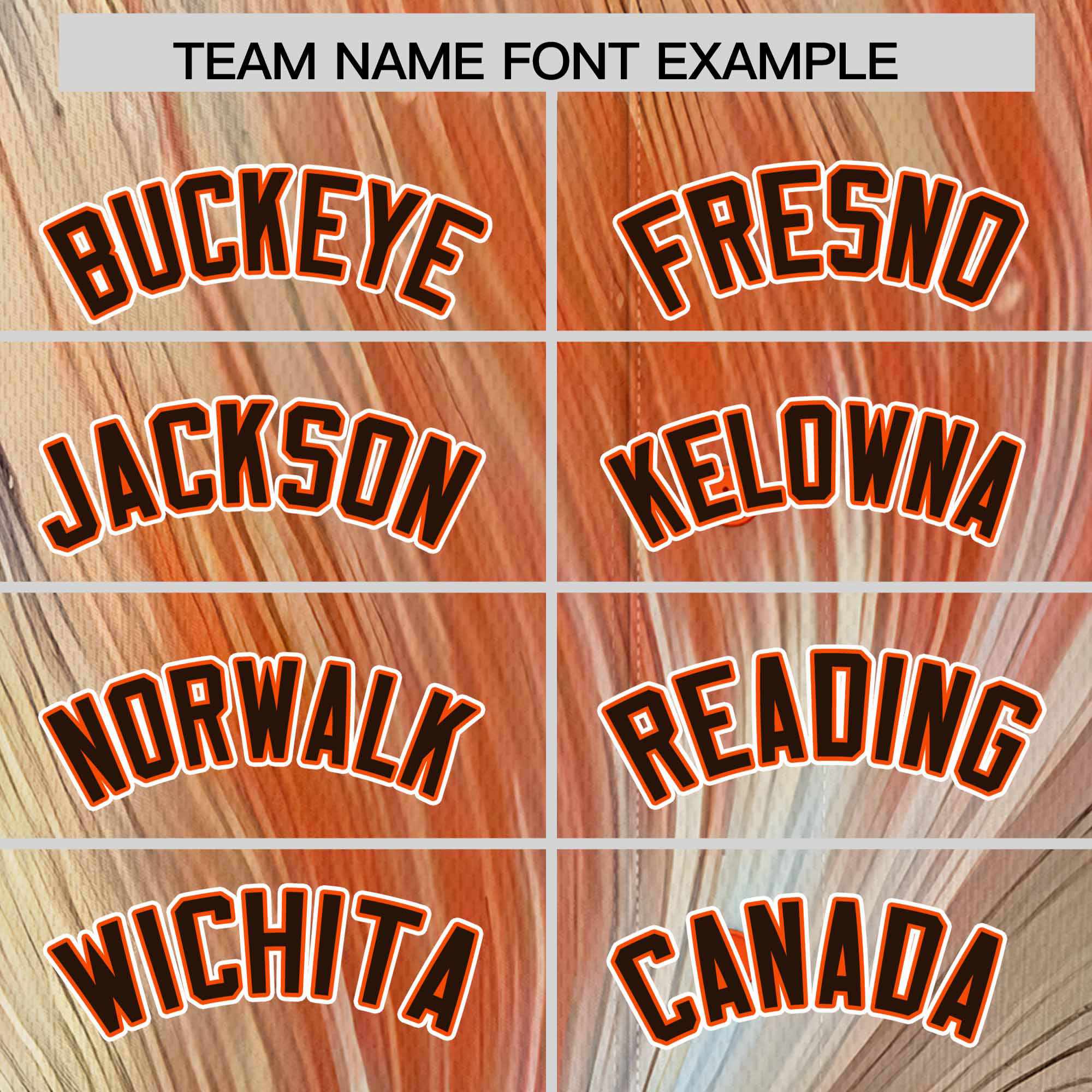 Custom Brown Orange Fluid Feather Graffiti Pattern Authentic Baseball Jersey