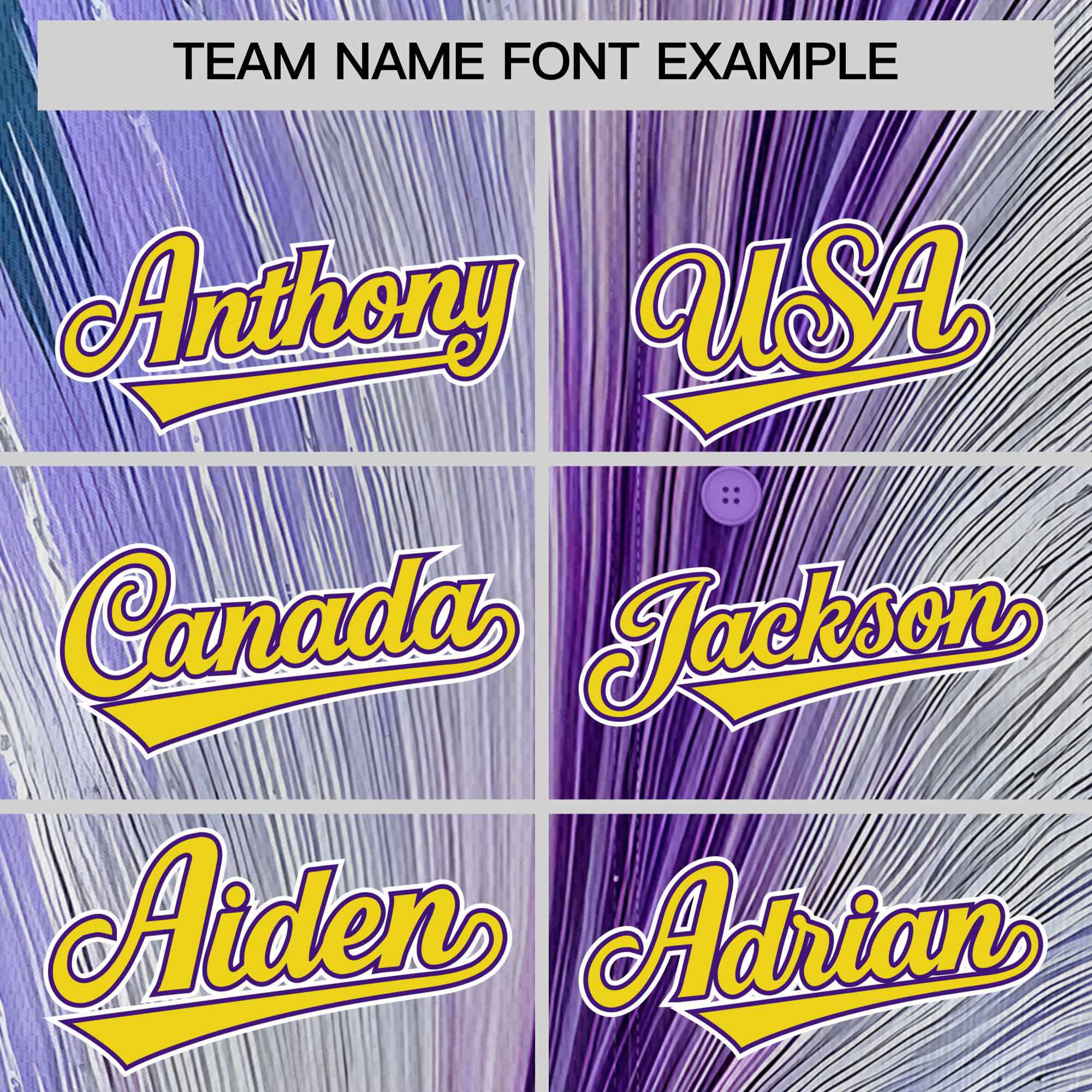 Custom Gold Purple Fluid Feather Graffiti Pattern Authentic Baseball Jersey