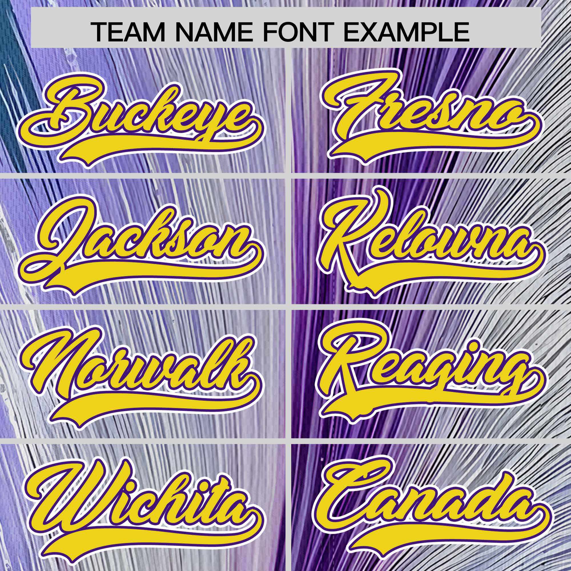 Custom Gold Purple Fluid Feather Graffiti Pattern Authentic Baseball Jersey